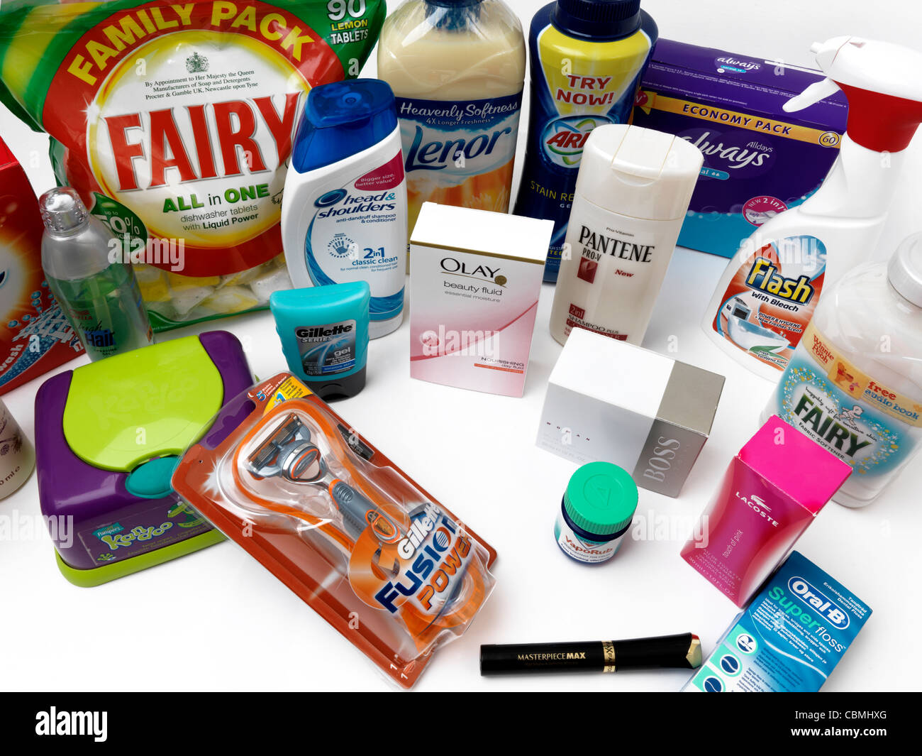 Procter & gamble products Cut Out Stock Images & Pictures - Alamy