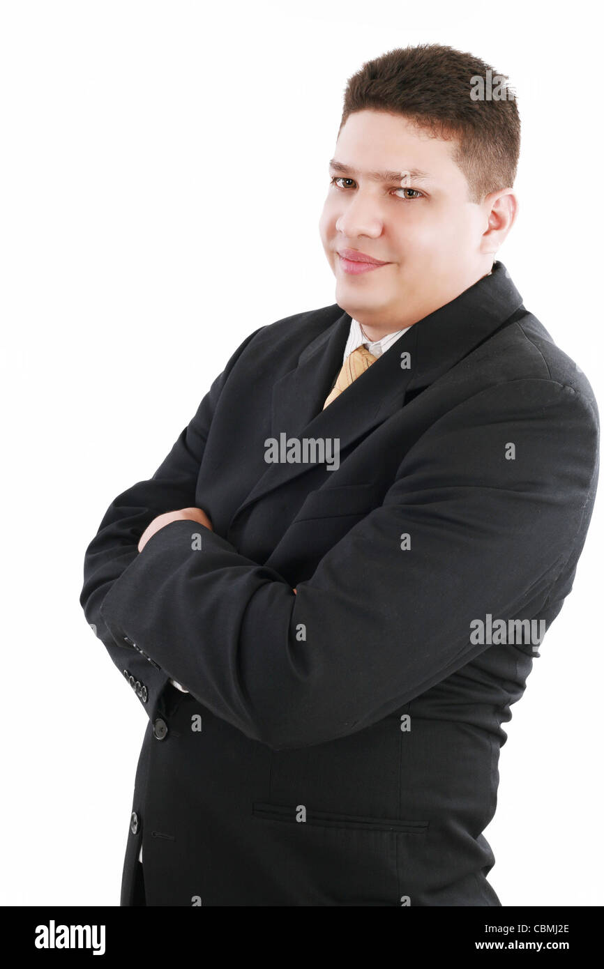closeup portrait of businessman isolated on white background Stock ...