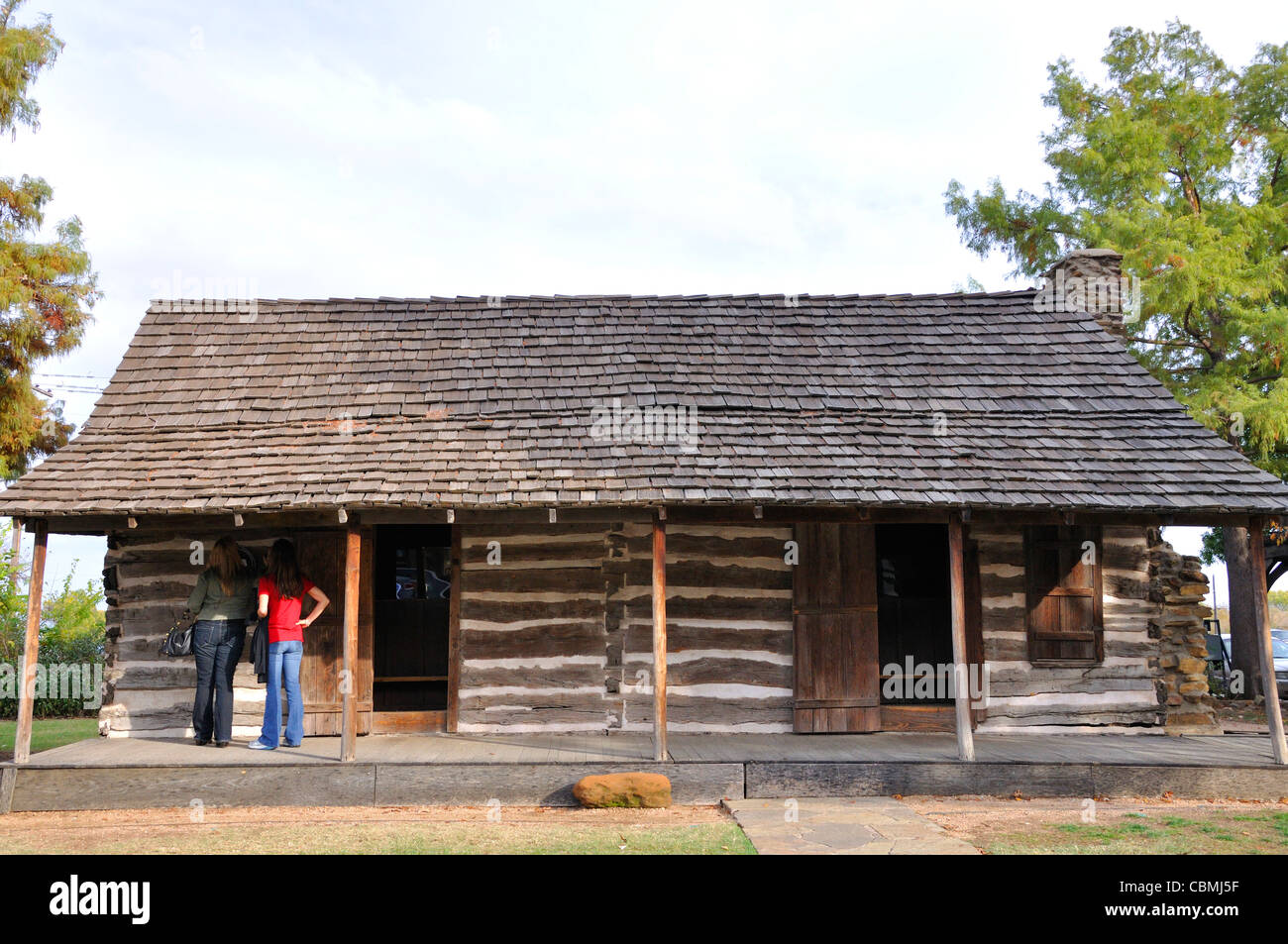 Torian Log Cabin, Grapevine, Tarrant County, Texas, USA PreCivil War