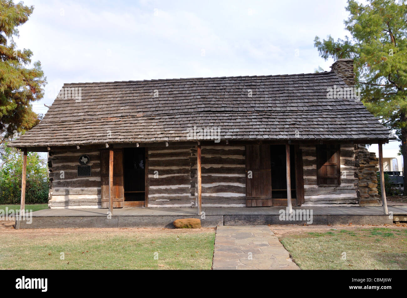 Torian Log Cabin Grapevine Tarrant County Texas Usa Pre