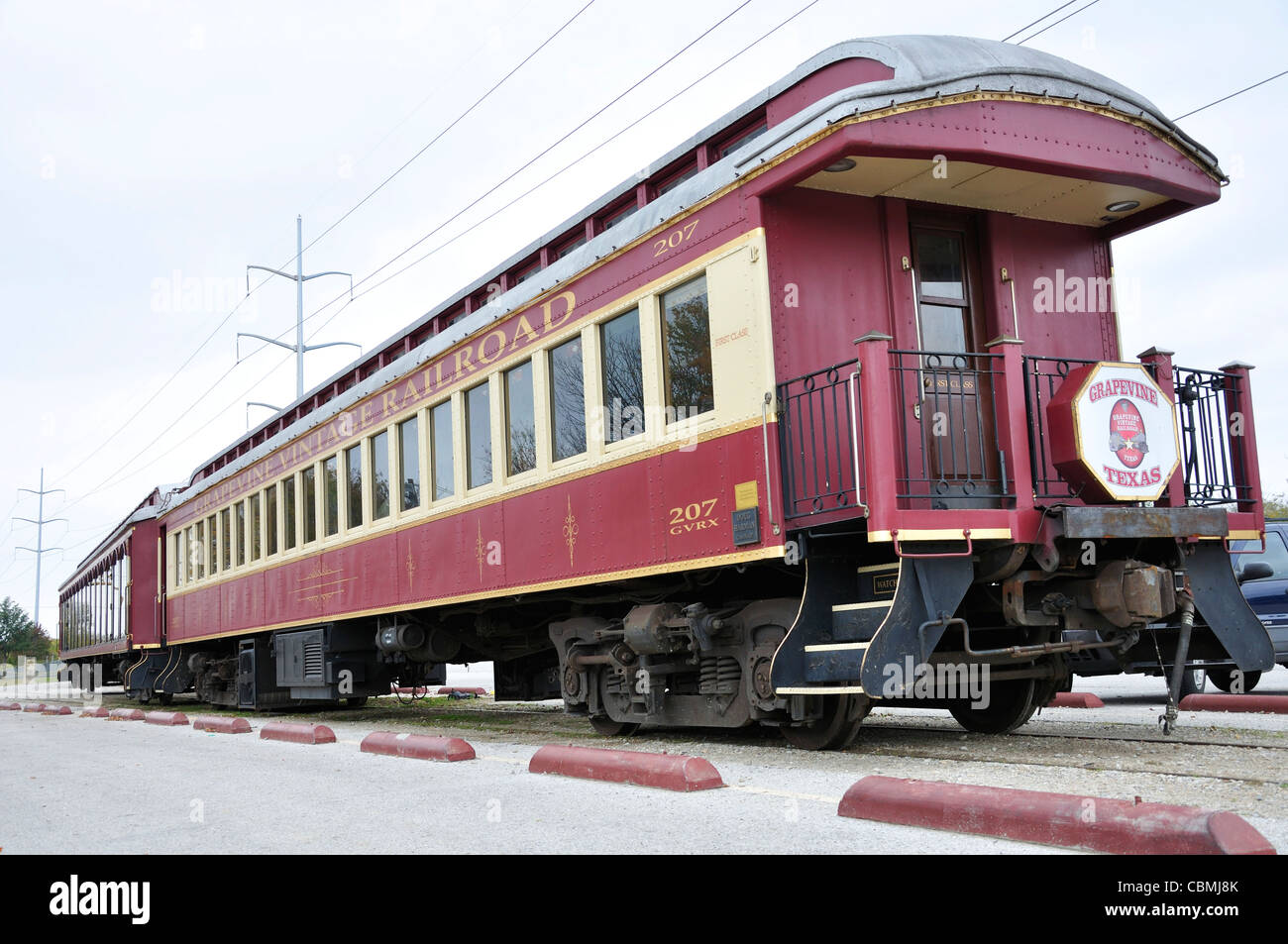 Vintage Grapevine Railroad train, Grapevine, Texas, USA Stock Photo Alamy