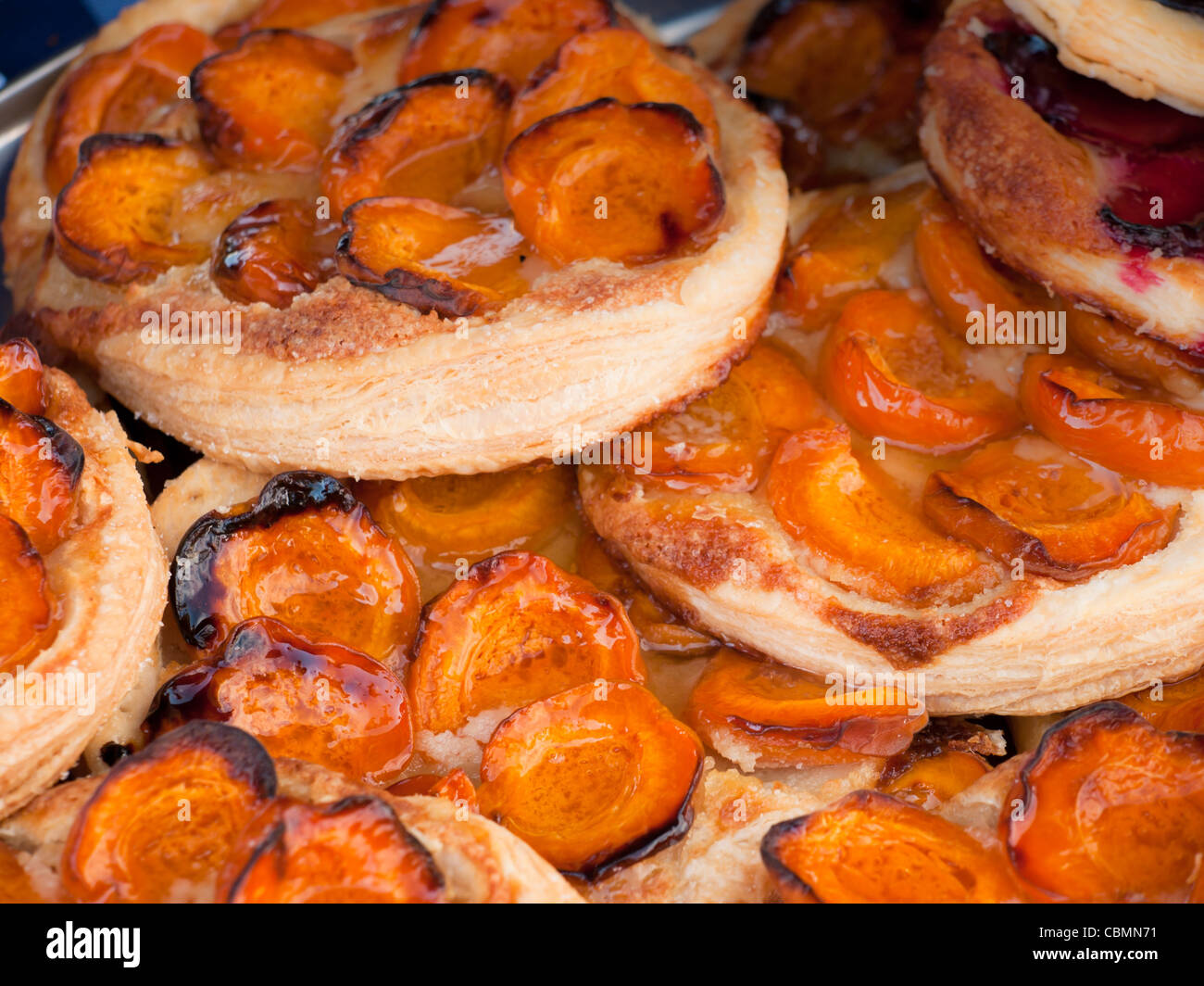 Pastries for sale at a farmers market Stock Photo Alamy