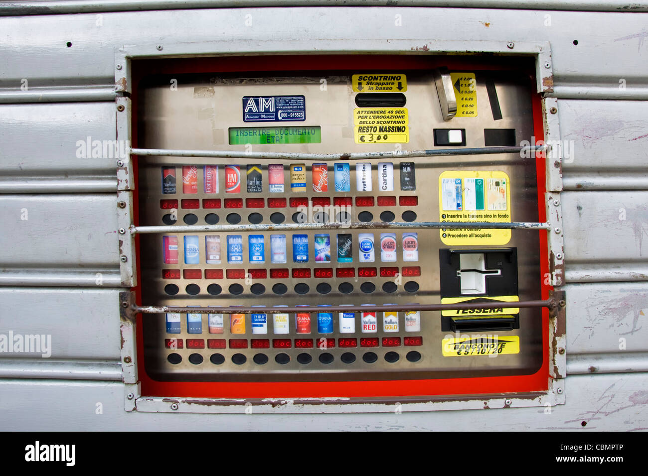 Cigarettes, Genoa, Liguria, Italy Stock Photo - Alamy