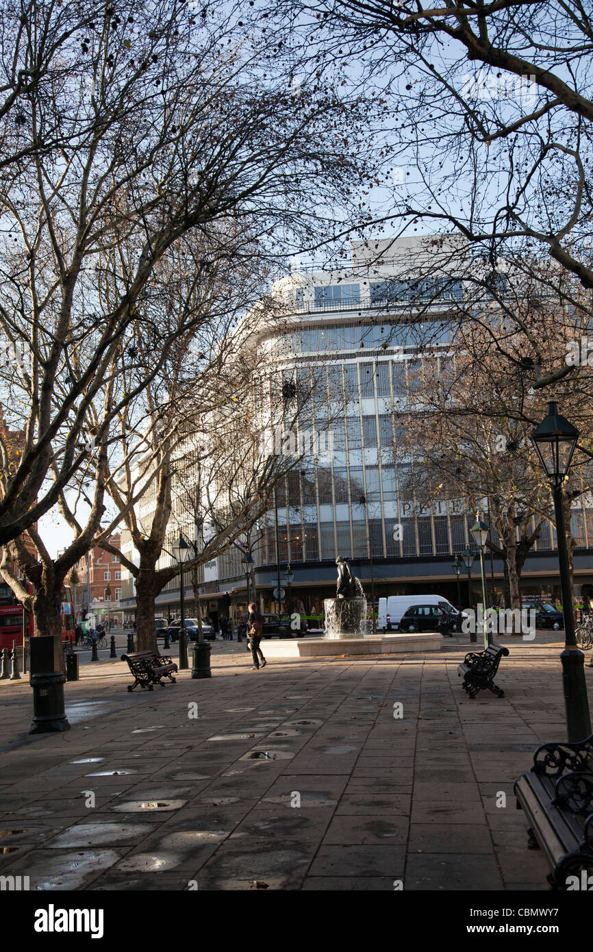 Sloane Square and Peter Jones London UK Stock Photo Alamy