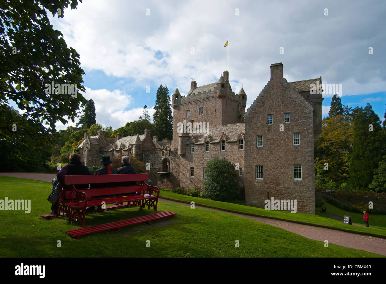 Cawdor castle near Inverness, Highland Region, Scotland, September, 2010 Stock Photo