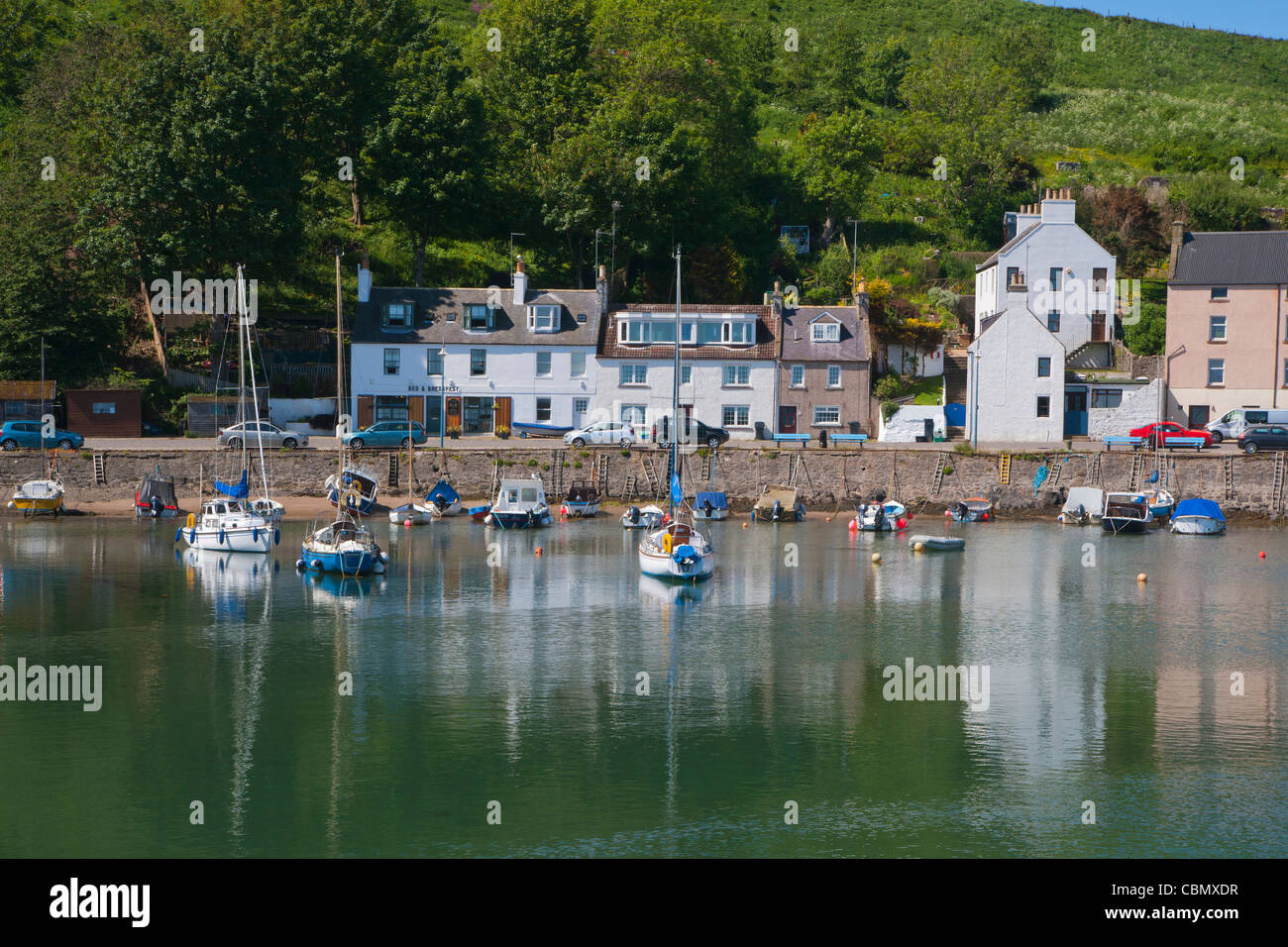 Stonehaven harbour, Aberdeenshire, Scotland Stock Photo Alamy