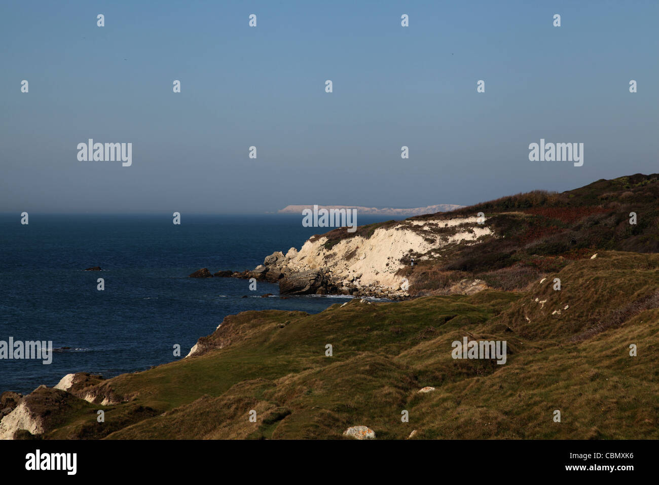 The Needles Isle of Wight Stock Photo Alamy
