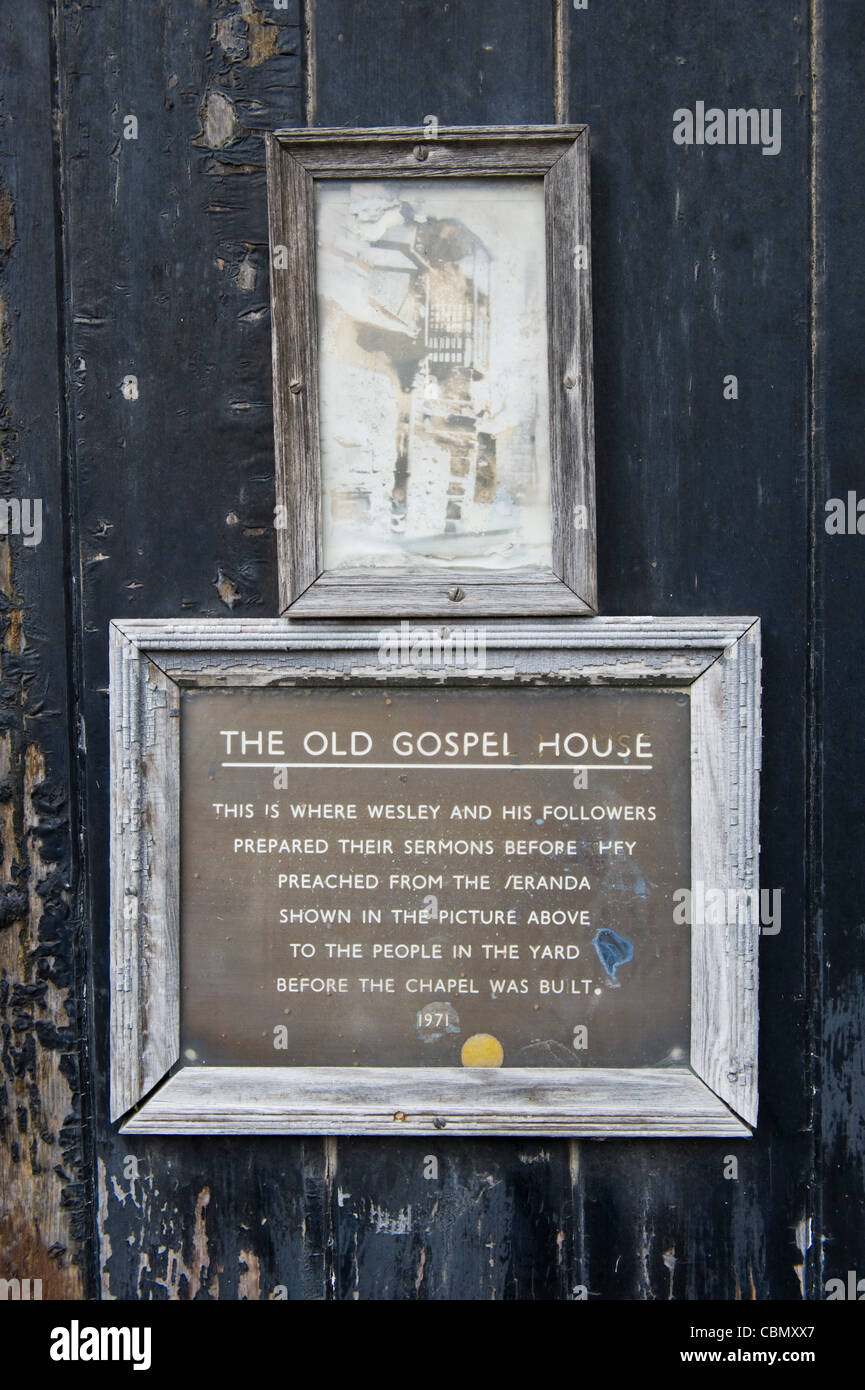 The Old Gospel House where Methodist preacher John Wesley preached 1746 in Kington Herefordshire England UK Stock Photo