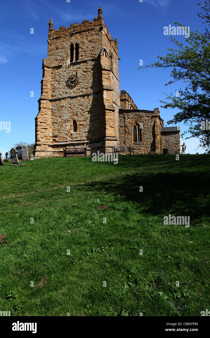 Walesby Church,The Ramblers Church,St Marys,Lincolnshire Worlds,Viking Way Stock Photo