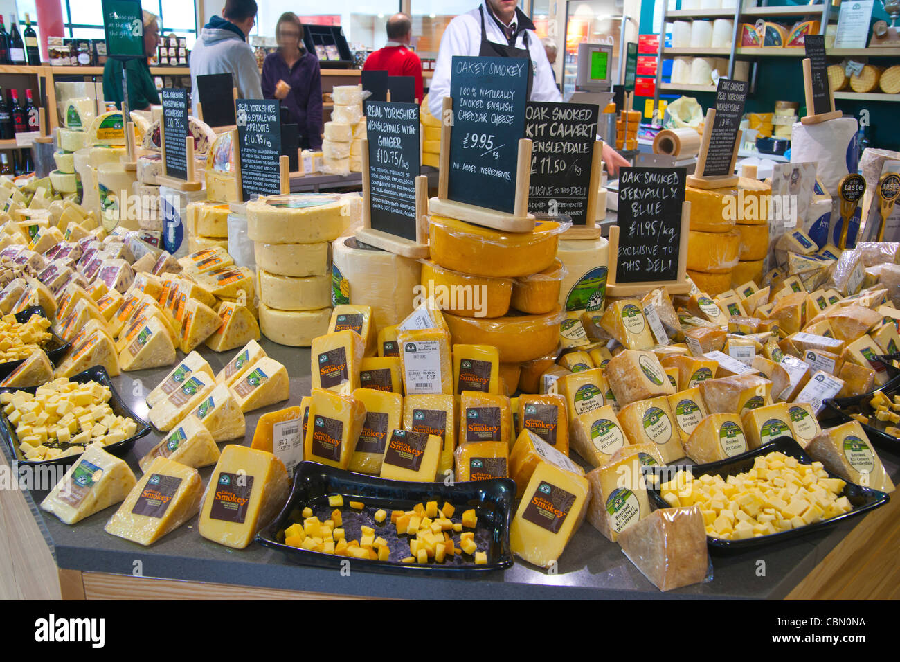 Wensleydale creamery, cheese, Hawes, Yorkshire dales National Park, England Stock Photo Alamy
