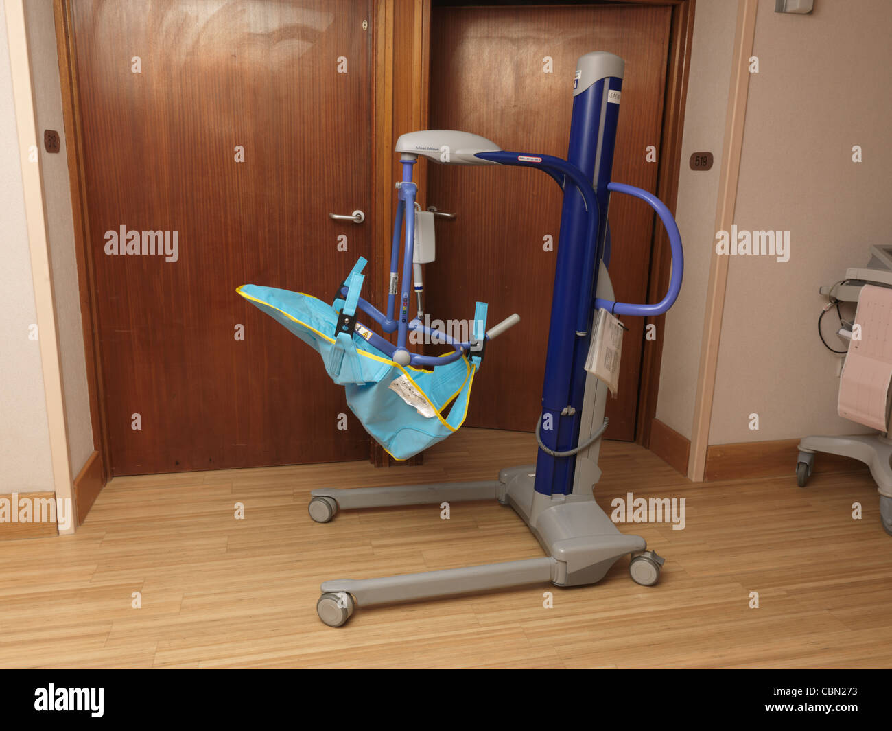 A Hoist in A Hospital Stock Photo Alamy