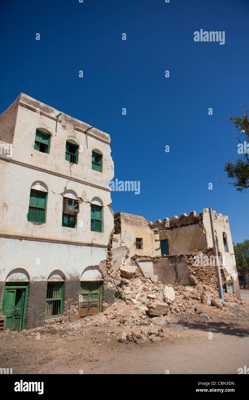 Former Ottoman Empire House Ruin Berbera Somaliland Stock Photo Alamy
