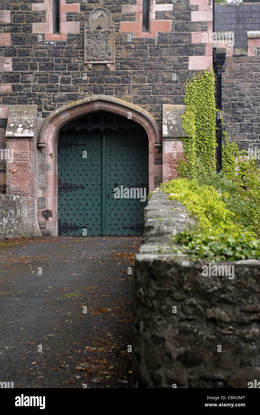 Entrance of the Glenarm Castle, Ballymena, Coastal Road, County Antrim