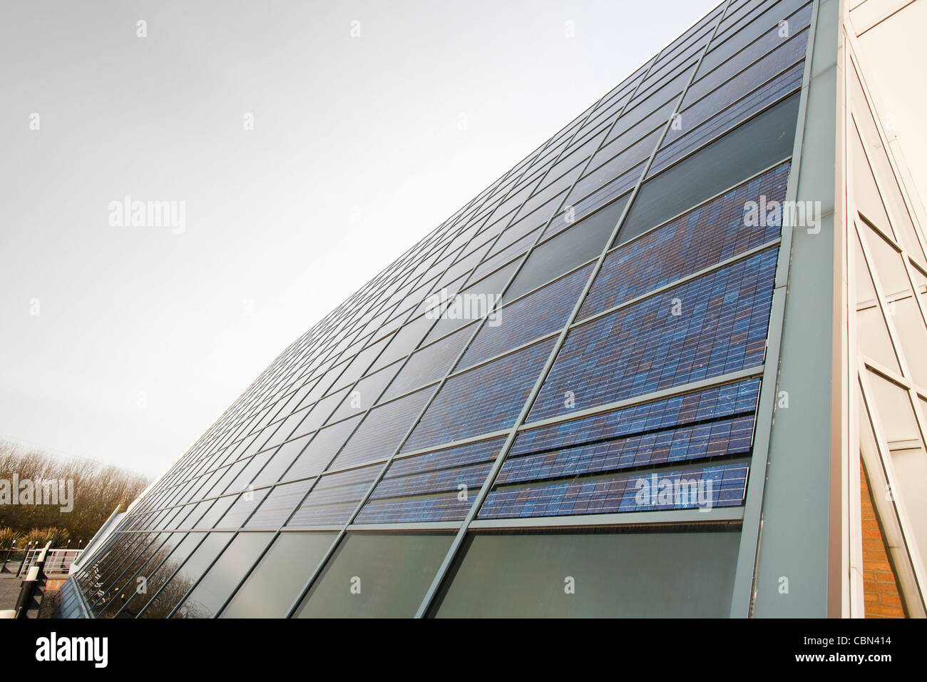The Doxford solar office, on the outskirts of Sunderland. Stock Photo