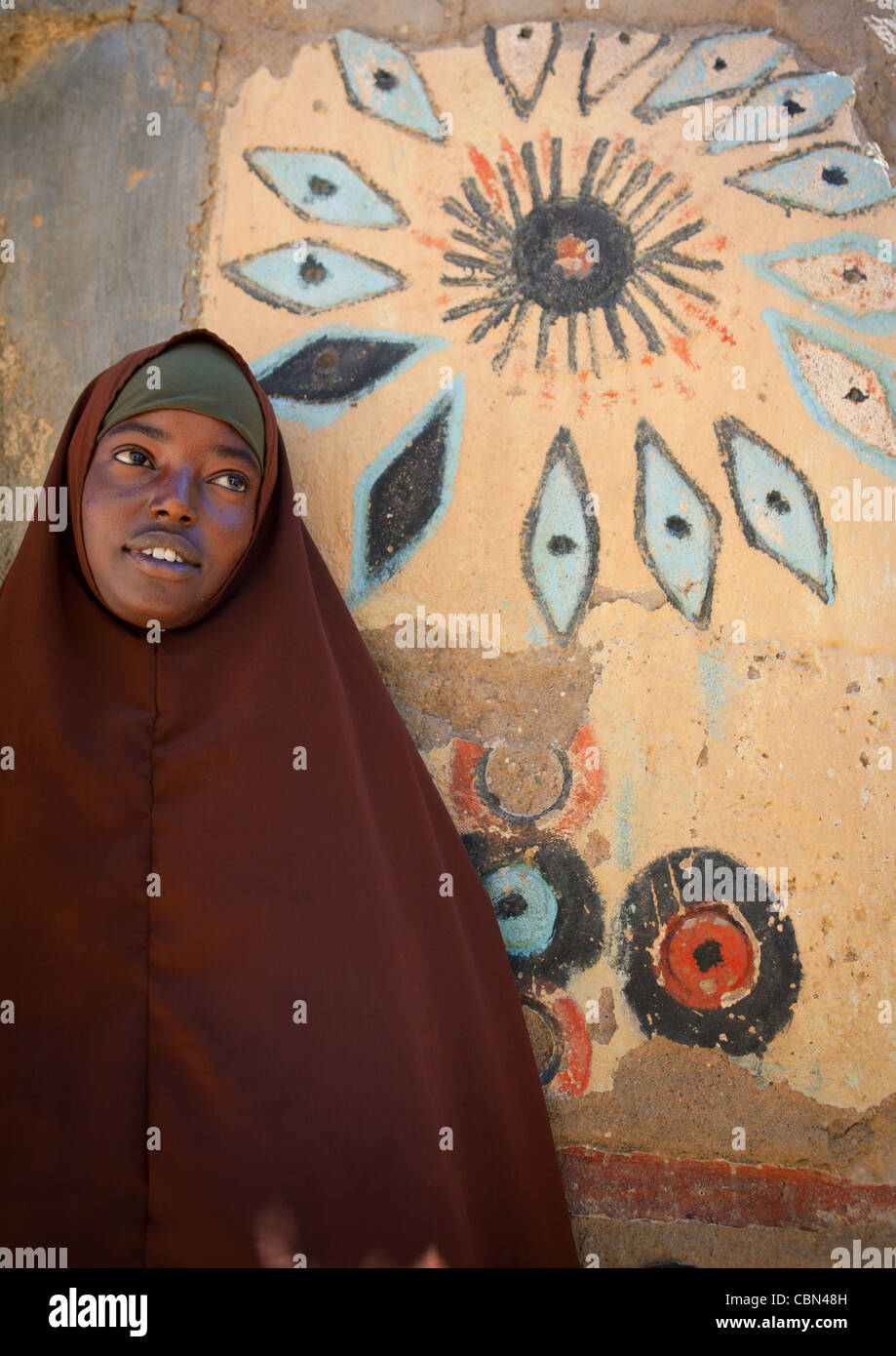 Somaliland somalia horn of africa africa vertical outdoors exterior ...