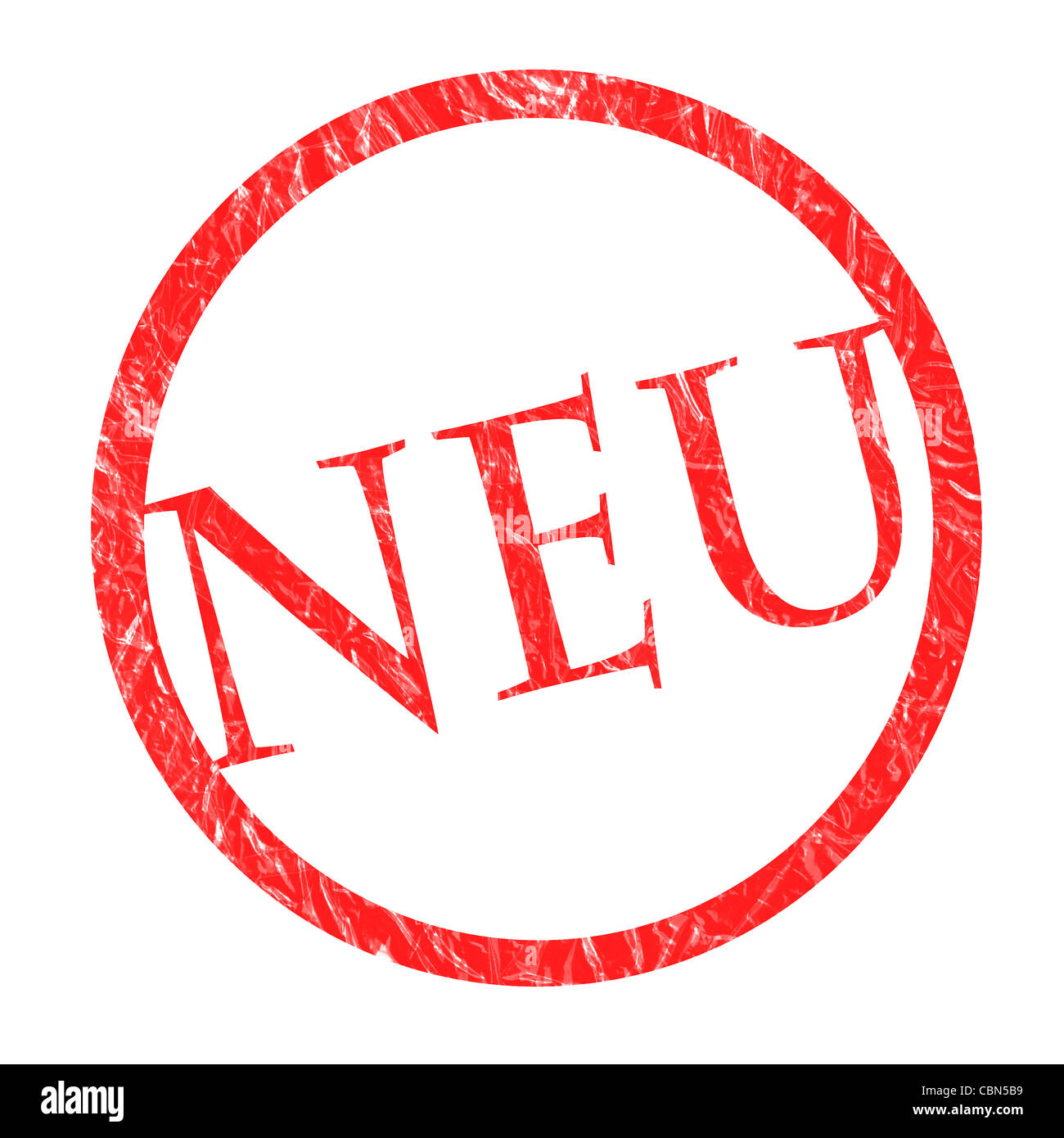 Stempel Neu Stock Photo Alamy