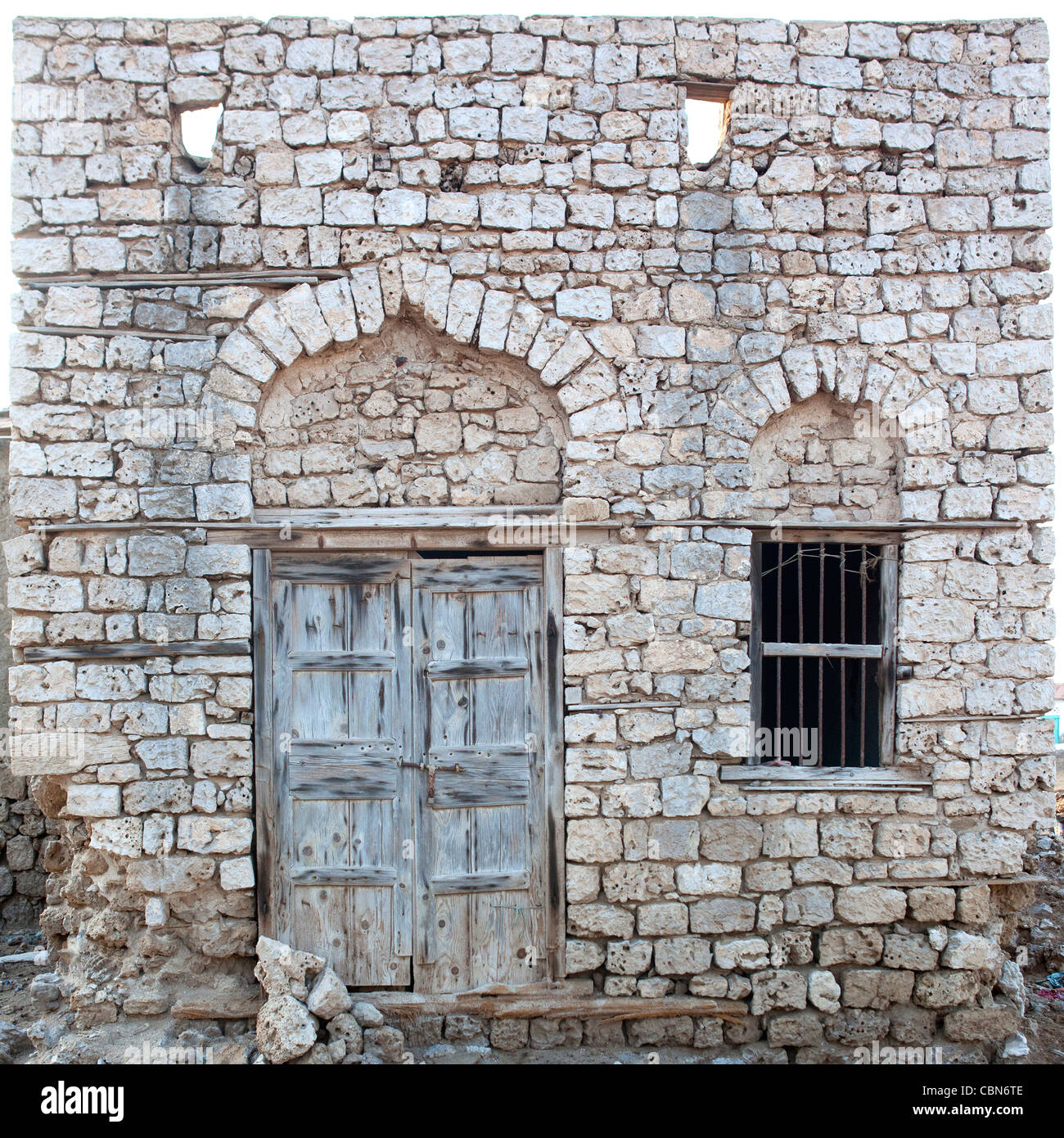 Former Ottoman Empire House In Berbera Area Somaliland Stock Photo Alamy