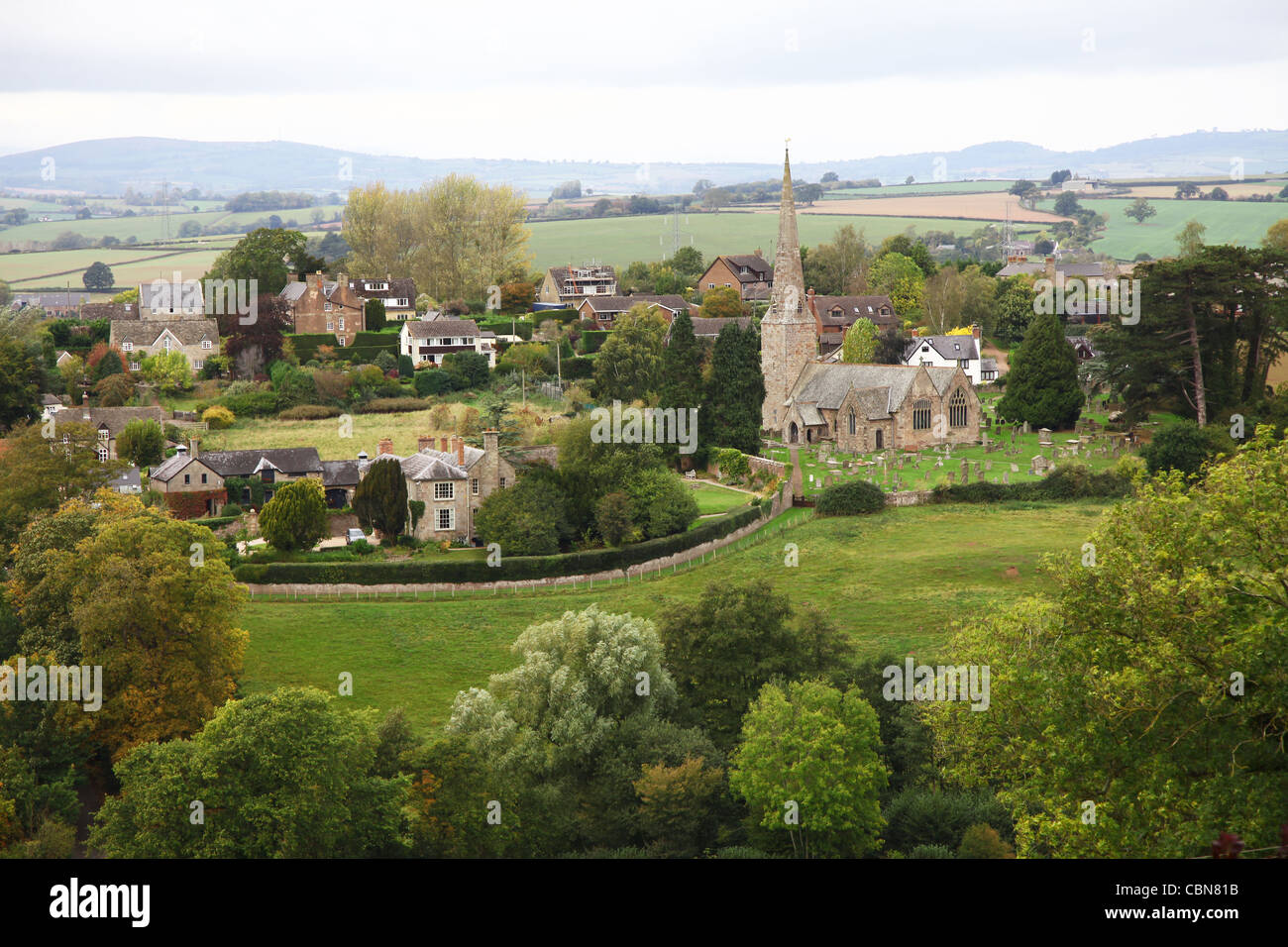 Goodrich village hires stock photography and images Alamy