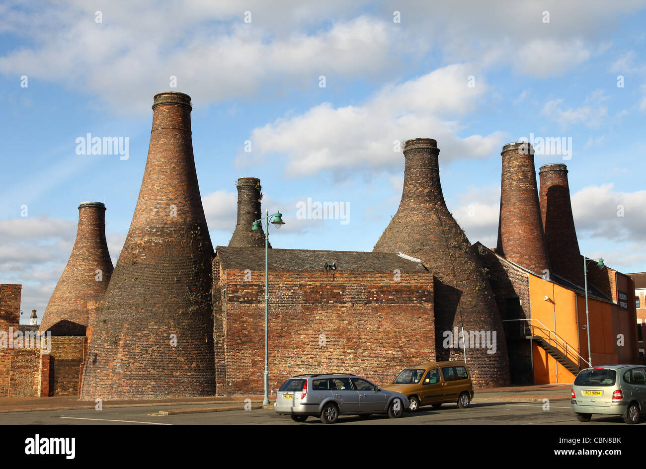 The bottle ovens or kilns at Gladstone Pottery Museum StokeonTrent