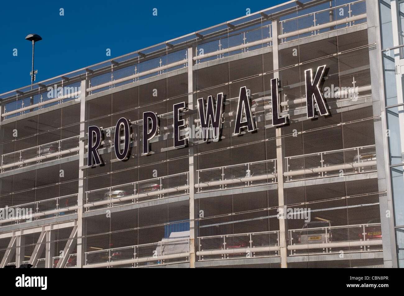 Ropewalk car park, Nuneaton, Warwickshire, England, UK Stock Photo Alamy