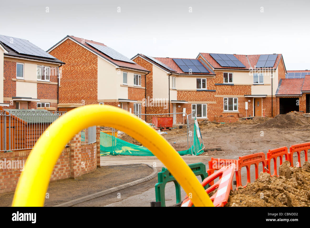 Housing estate construction hi-res stock photography and images - Alamy