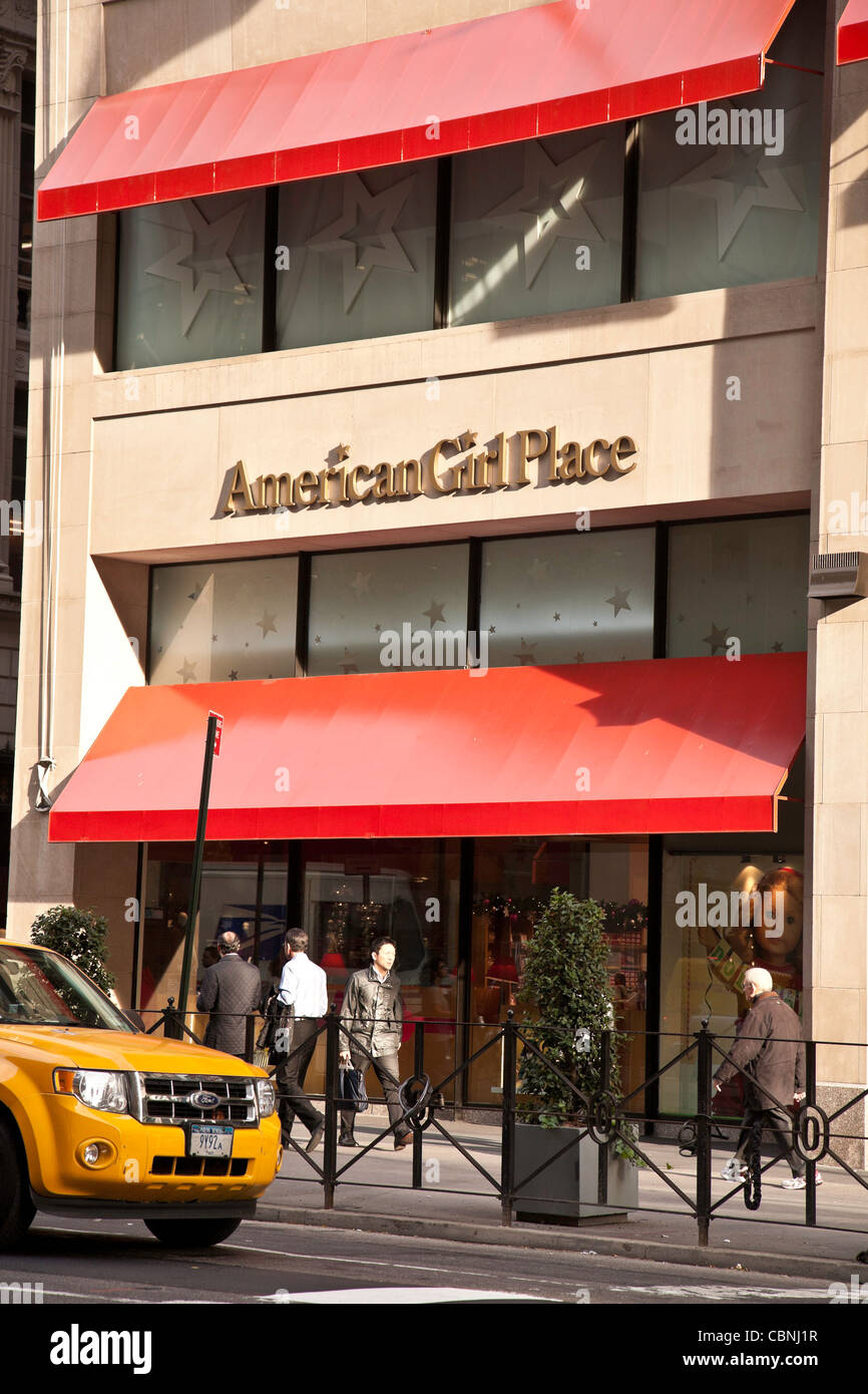 American girl place new york hi res stock photography and images