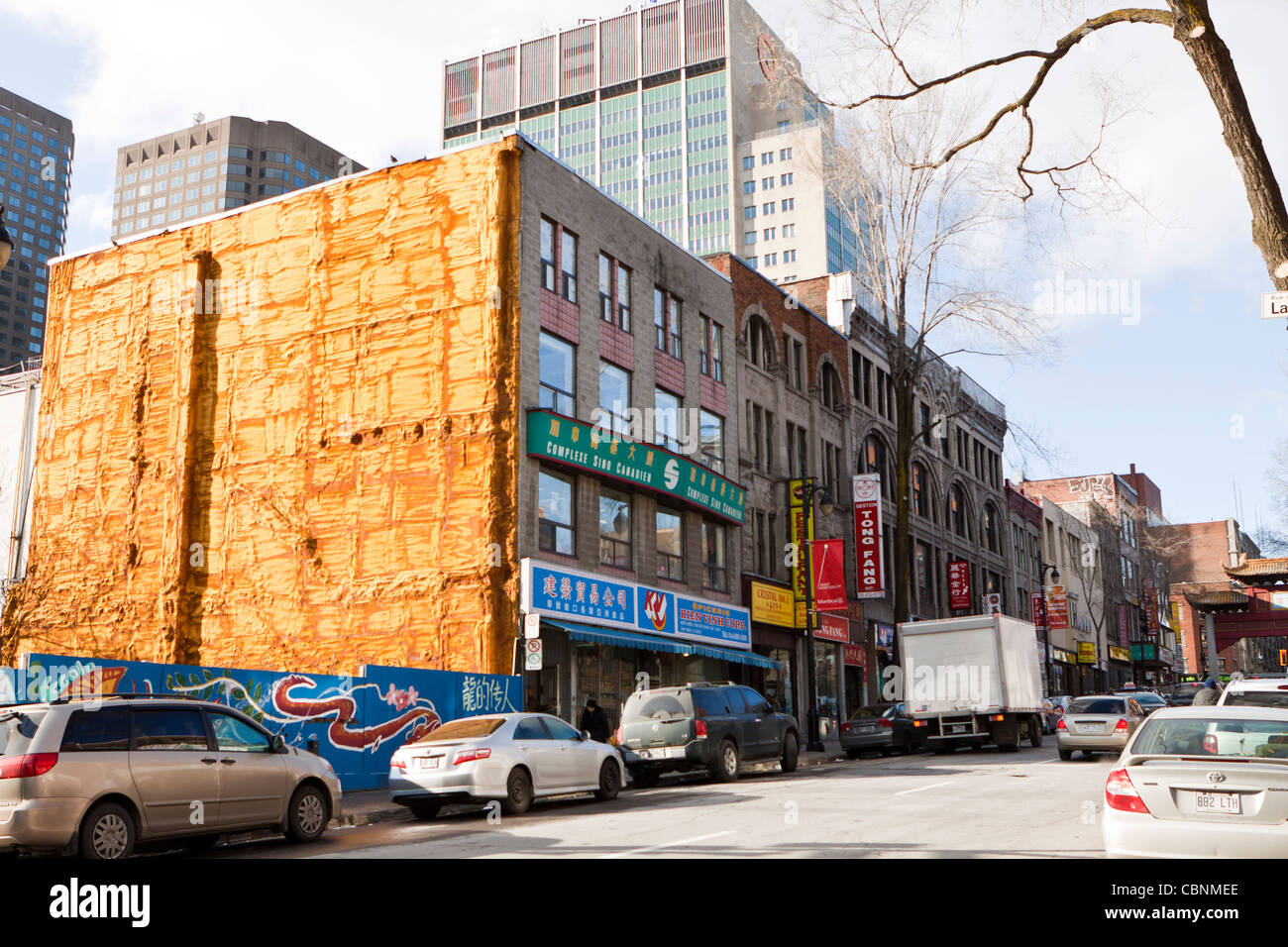 Front stores in Chinatown, Montreal, Canada Stock Photo Alamy