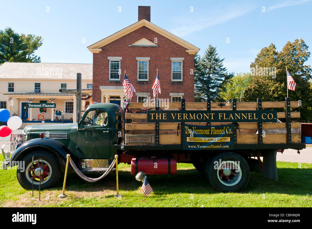 Shelburne Vermont Stock Photo Alamy