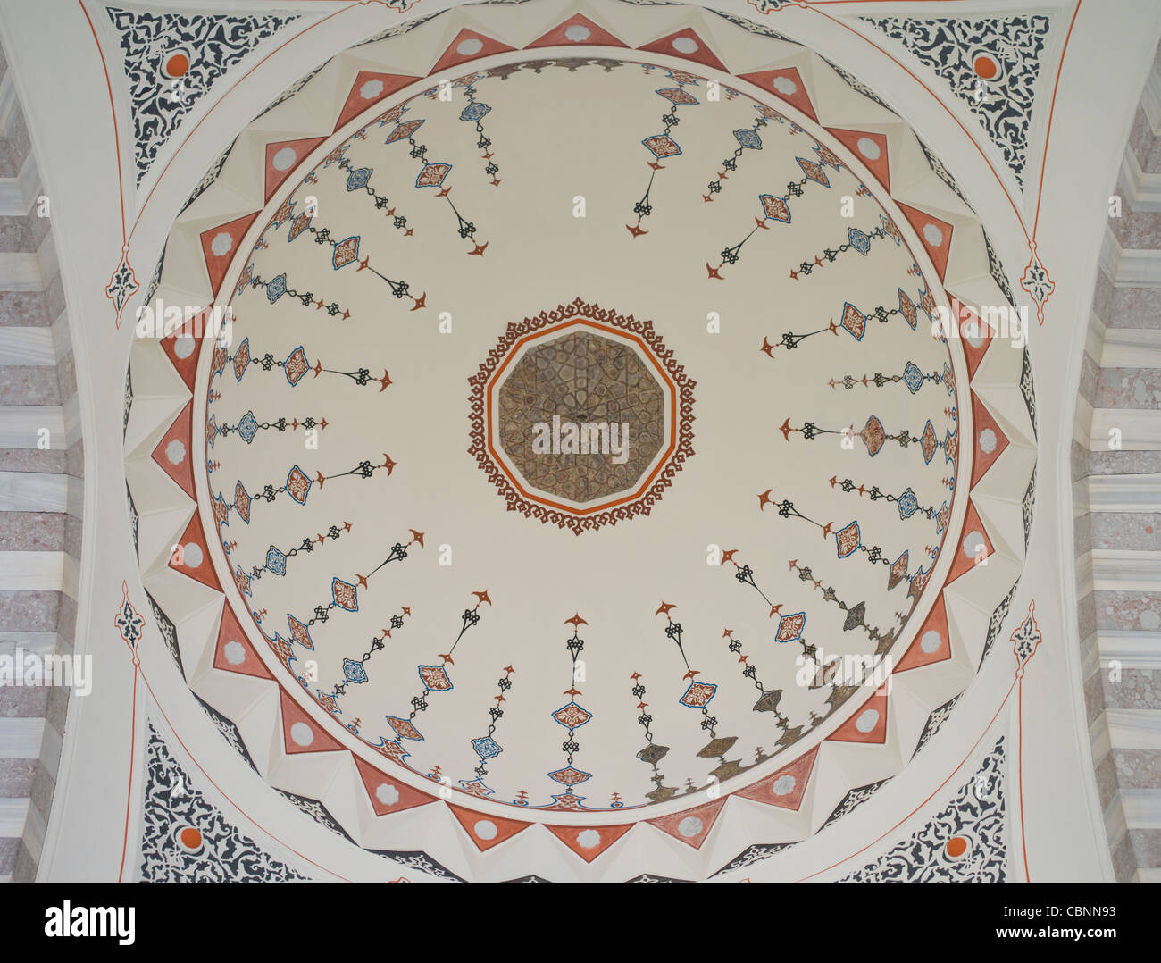 Suleymaniye Mosque, Istanbul, Turkey Stock Photo