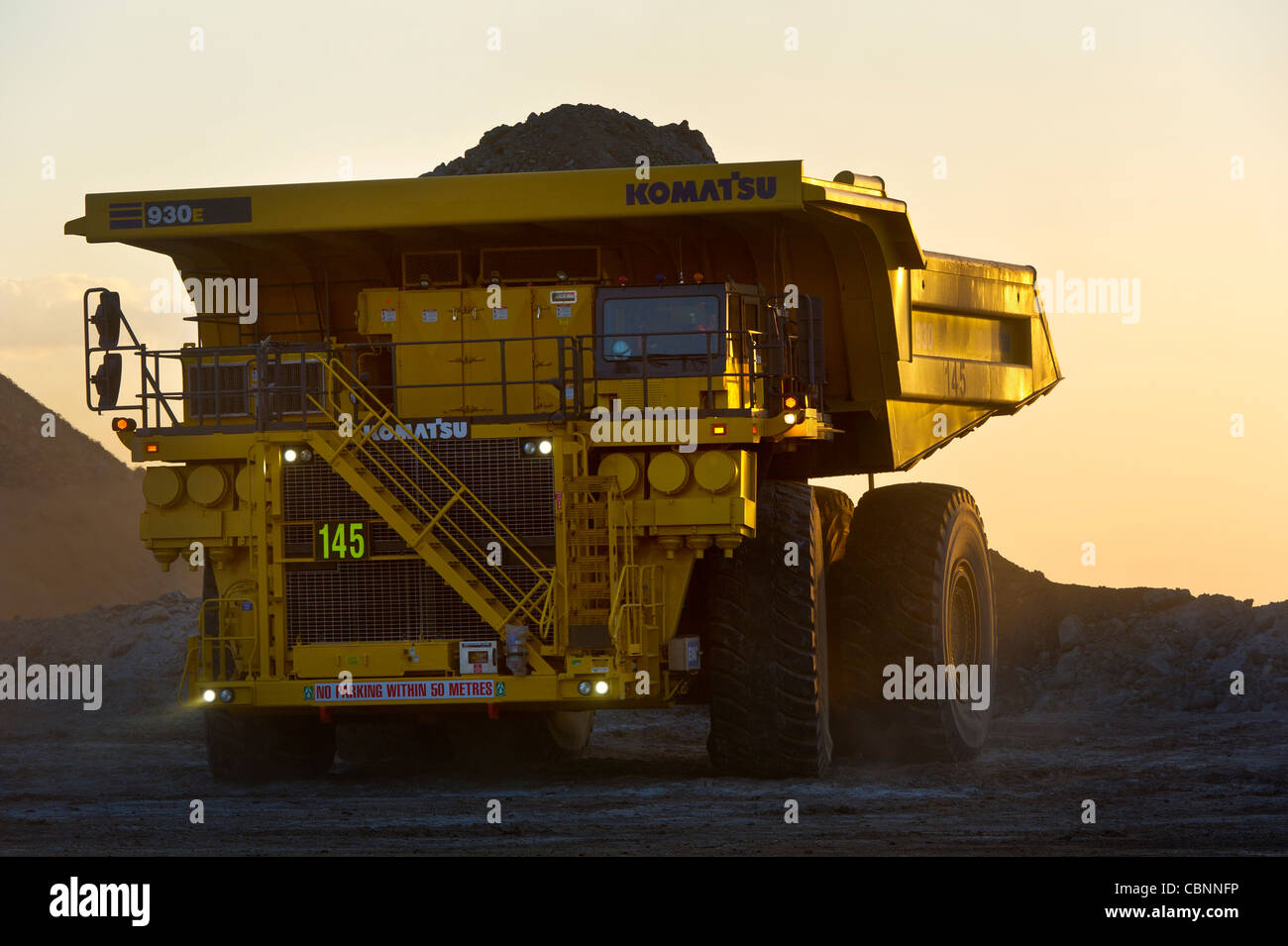 Coal mining truck, Clermont Mines Queensland Australia Stock Photo - Alamy