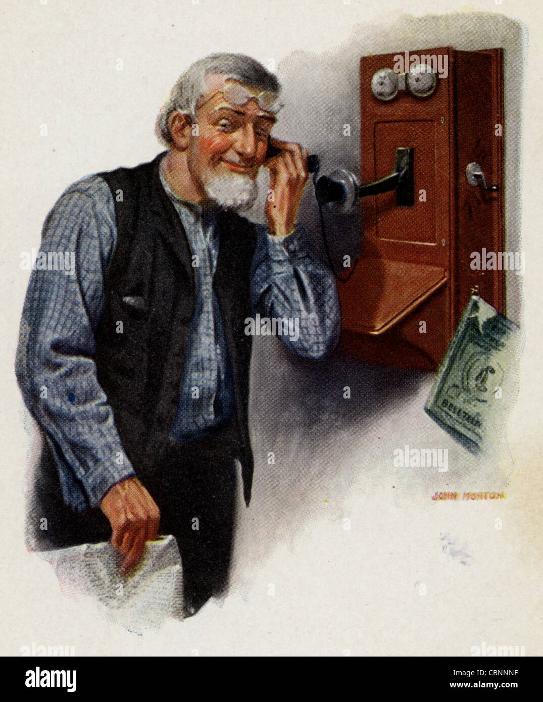 Old fashioned phone 1910s hires stock photography and images Alamy
