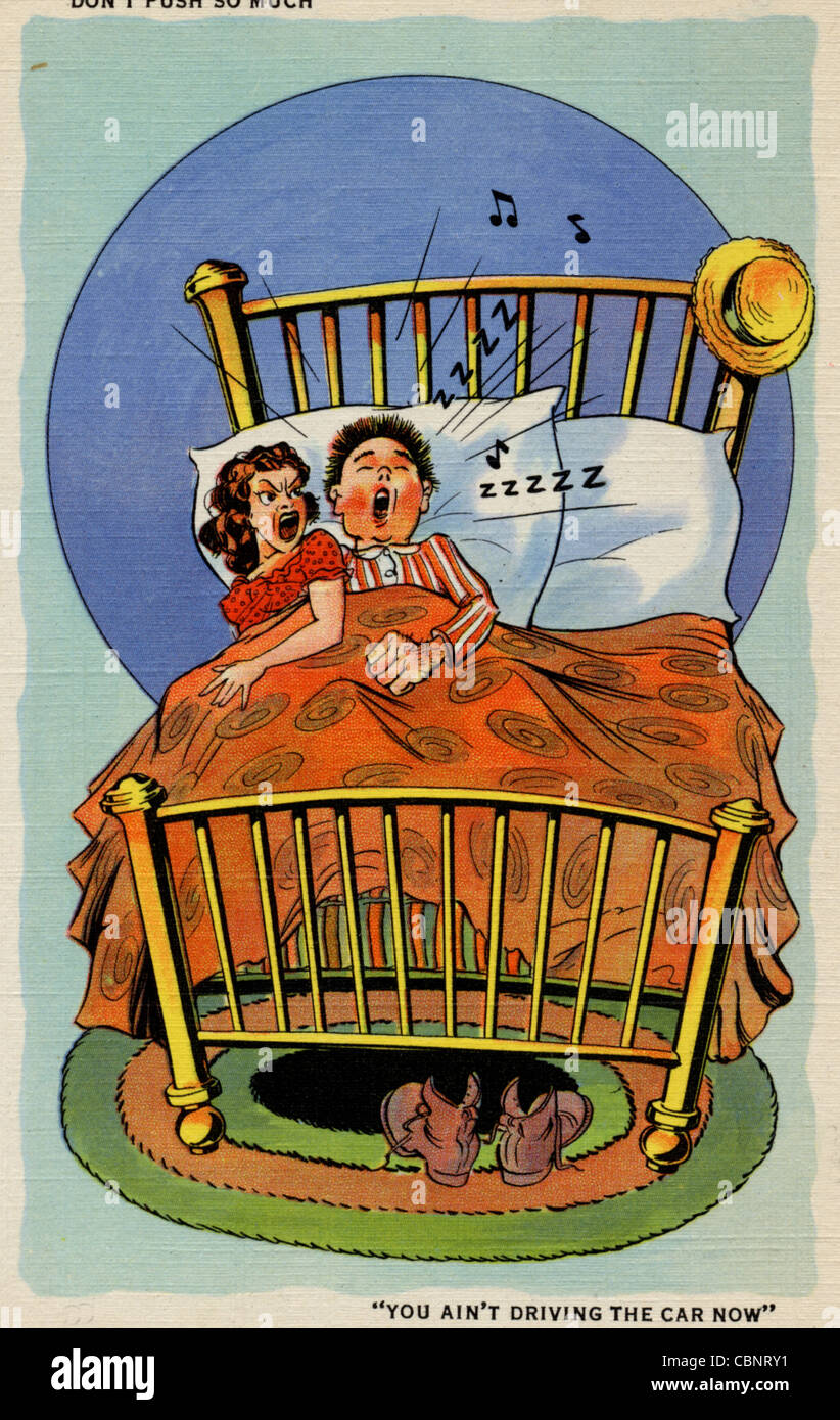 Bed hogging couple hires stock photography and images Alamy