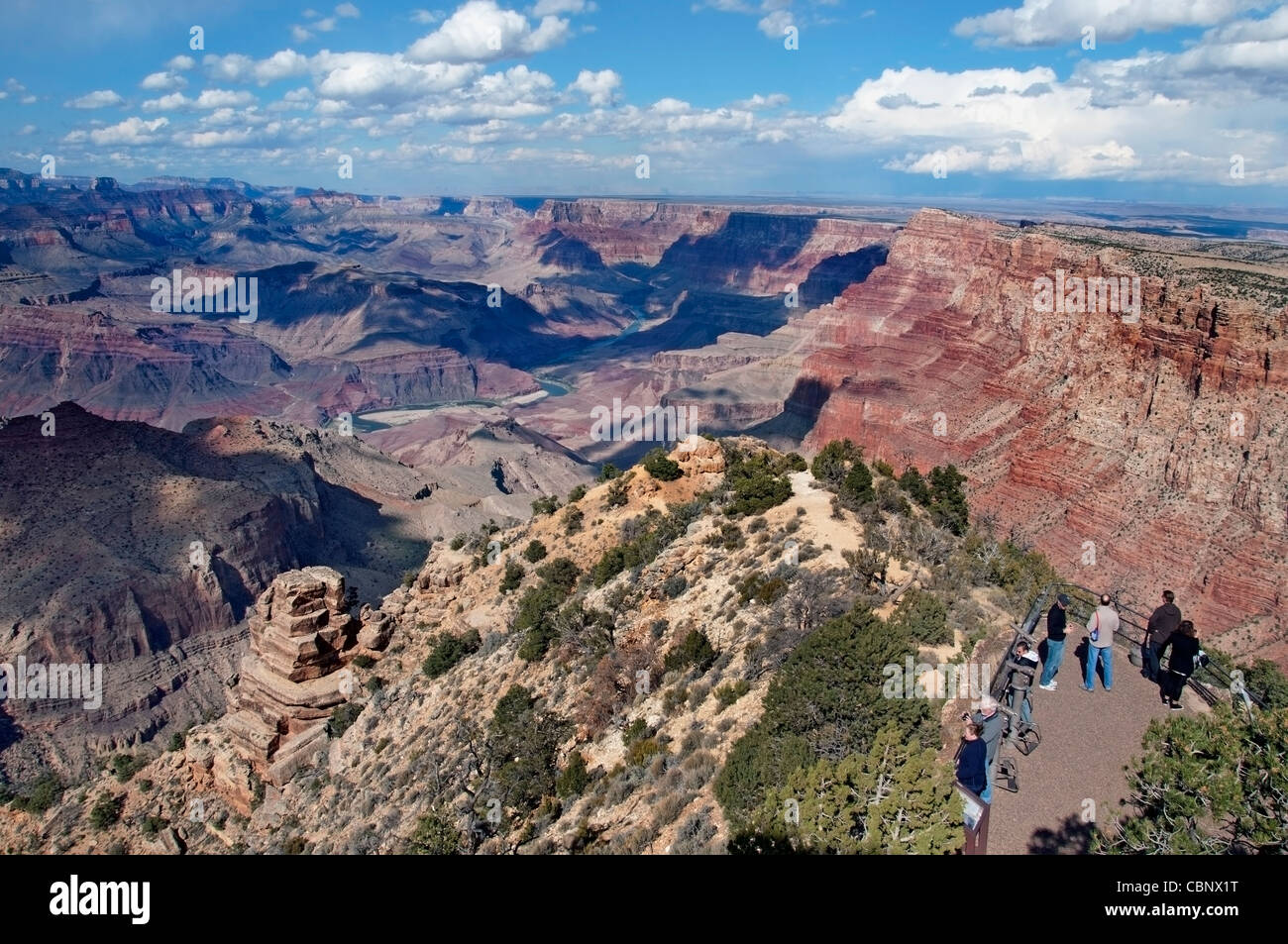 Grand Canyon ,National Park,  Arizona United States Stock Photo