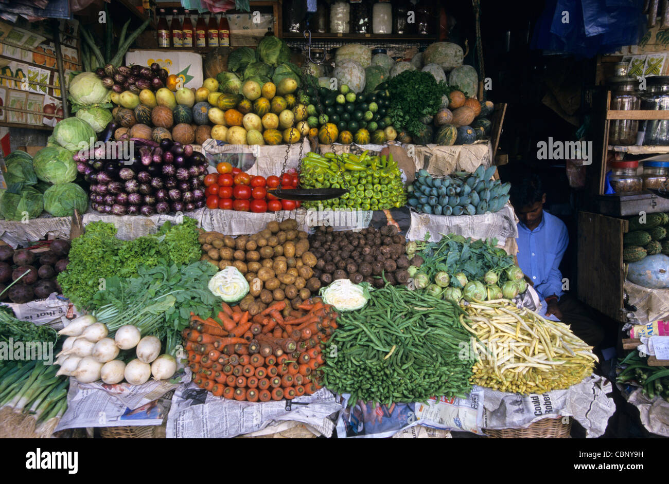 Fresh vegetables, local market, Kandy, Sri Lanka Stock Photo Alamy