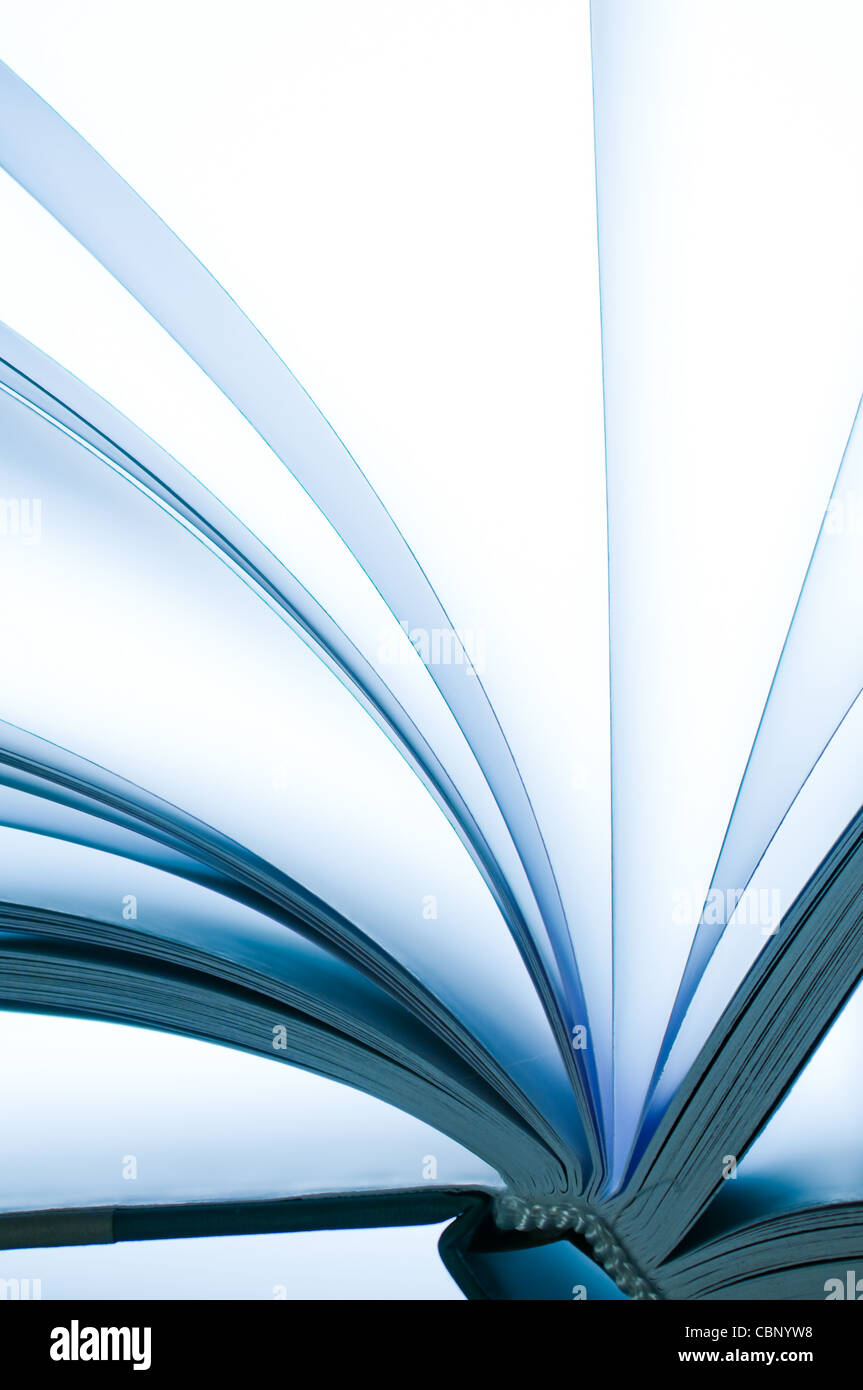 Pages of a book Stock Photo - Alamy