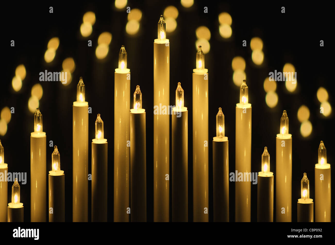 Advent candles candle light Stock Photo Alamy