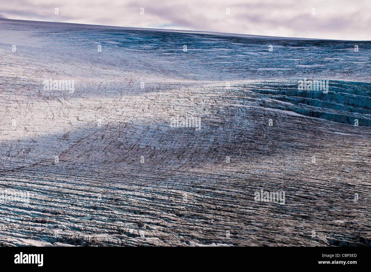 Harding Icefield, Kenai Fjords National Park, Seward, Alaska Stock Photo