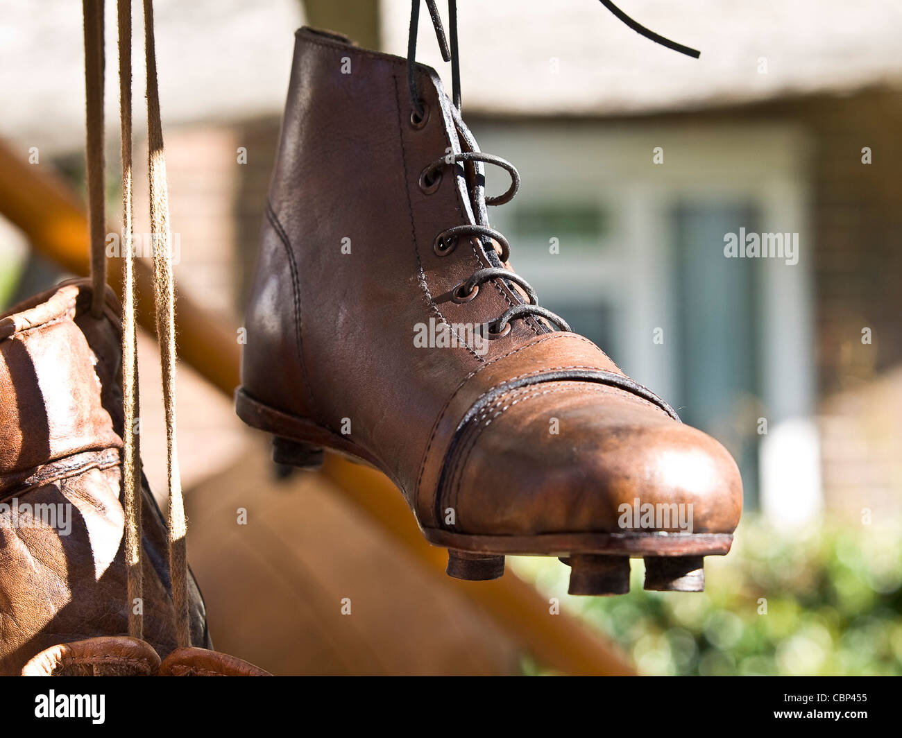 old sport shoes on portobello road Stock Photo