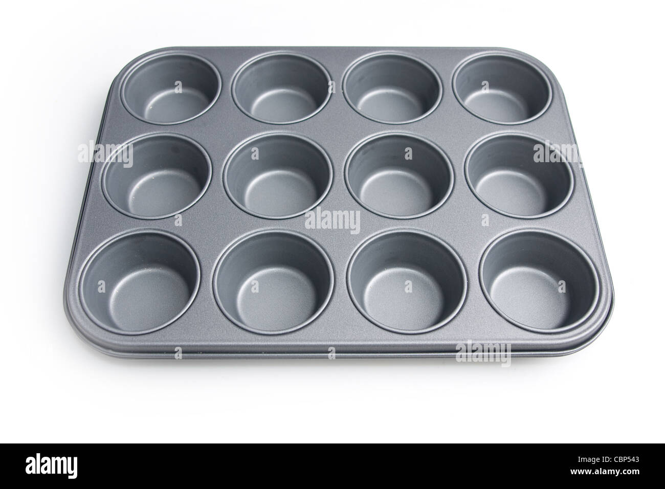 Muffins tray Stock Photo Alamy