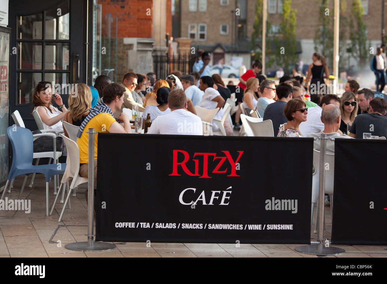 Ritzy cafe, Brixton, London Stock Photo