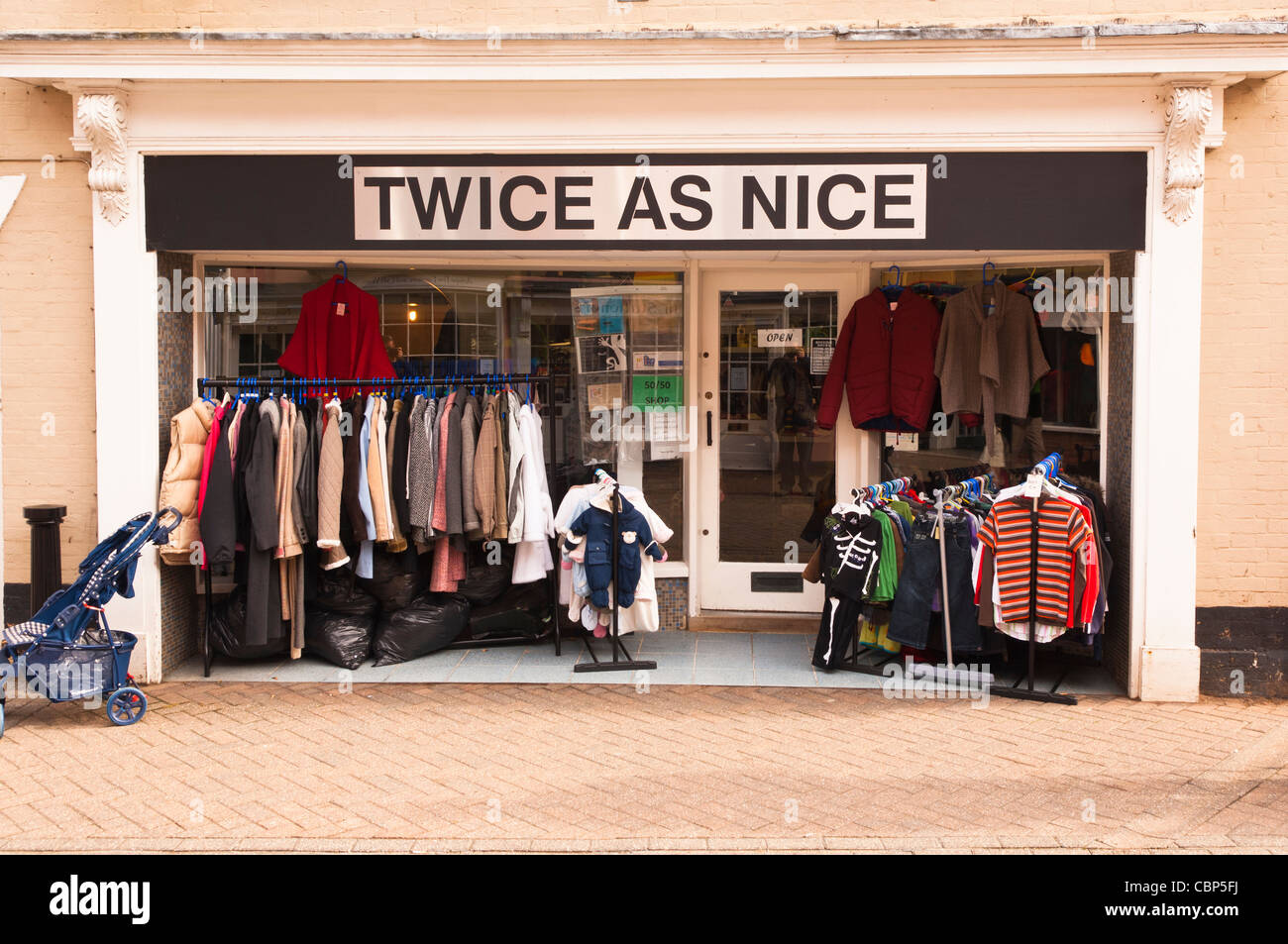 The Twice As Nice Seconhand Clothes Shop Store In Halesworth