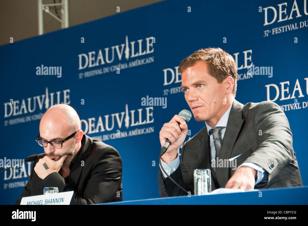 Michael Shannon at Deauville american film festival 2011 for the movie Take Shelter - France Stock Photo