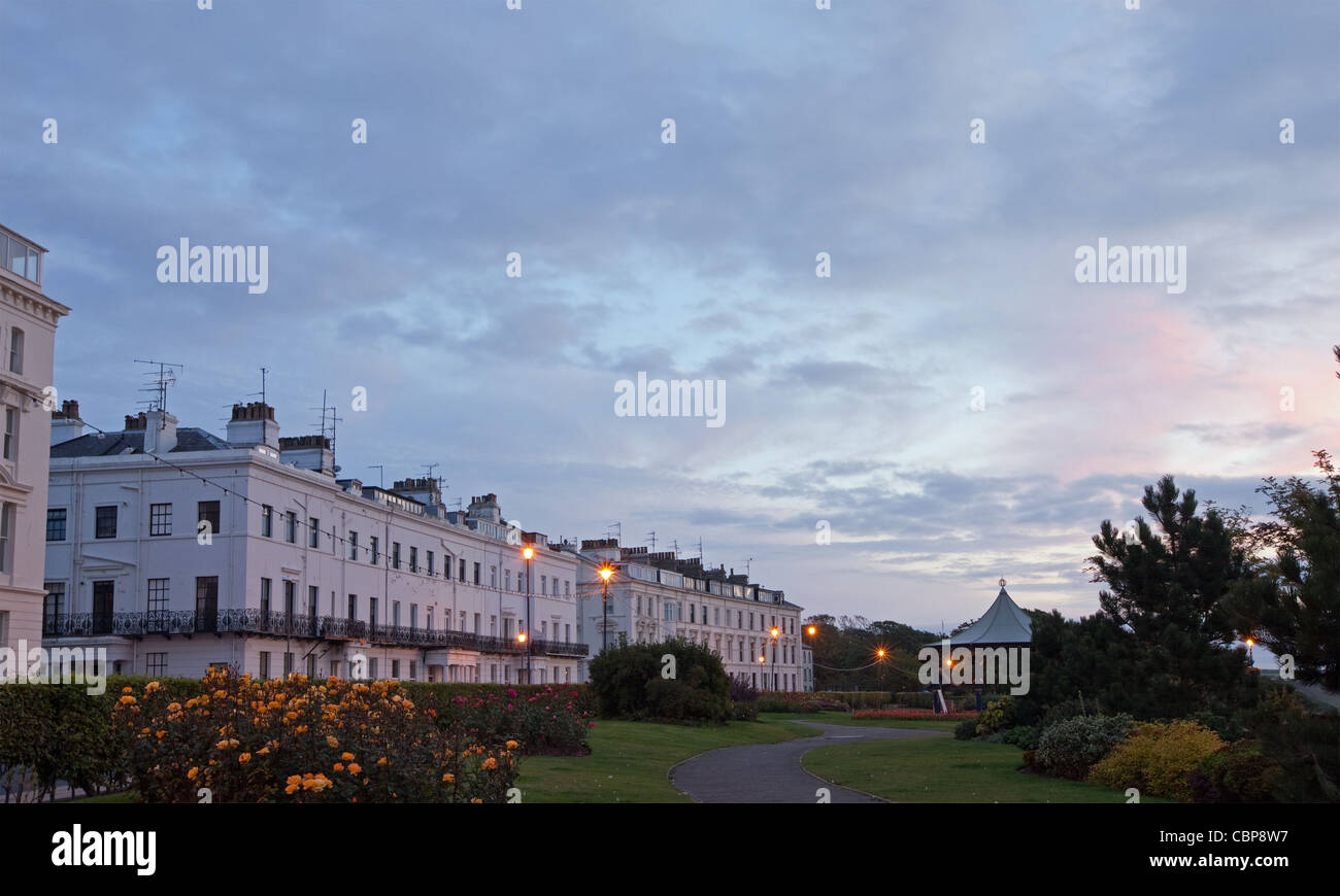Dawn, The Crescent, Filey, Yorkshire, England, UK Stock Photo Alamy