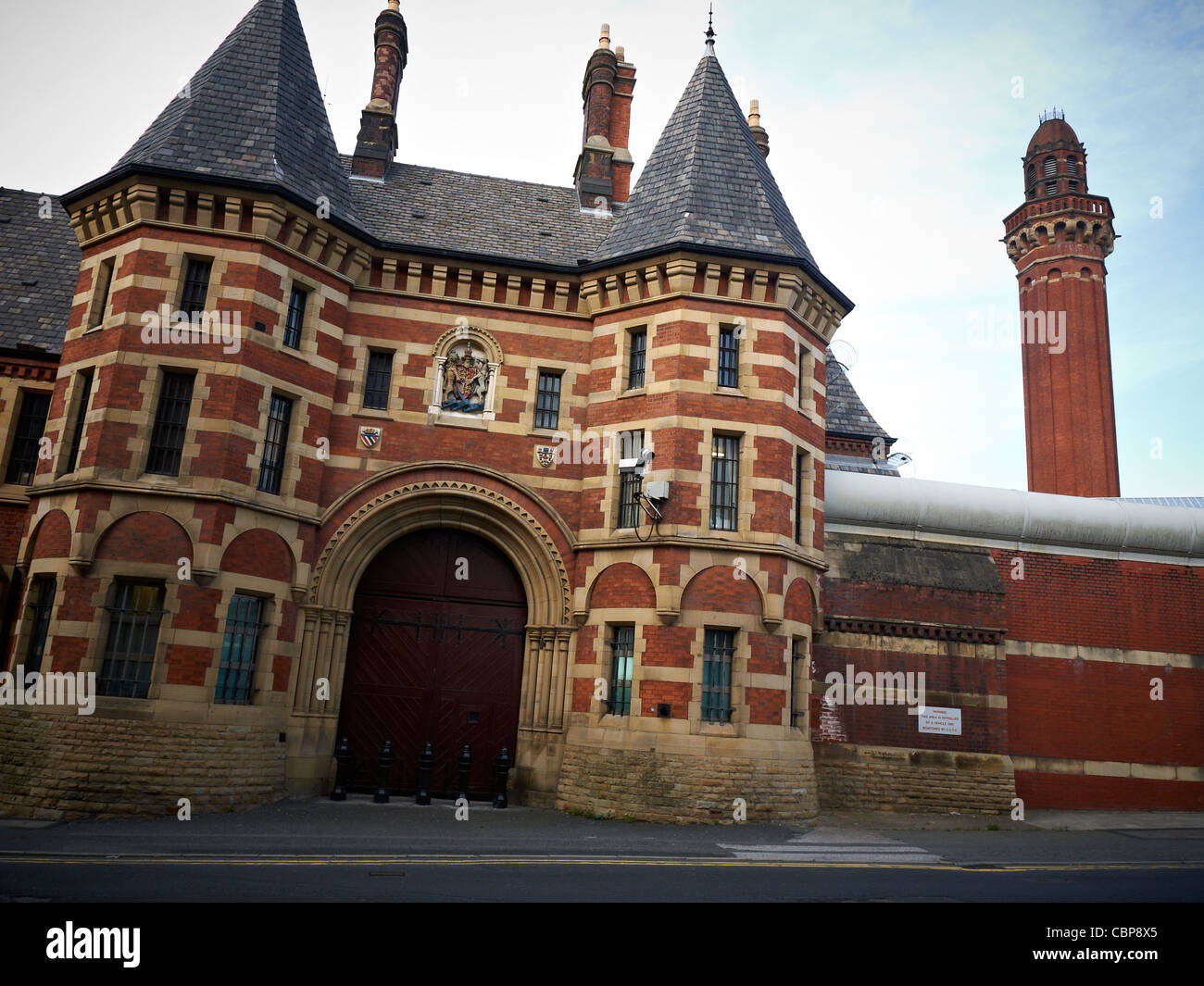 Entrance to Strangeways Prison in Manchester UK Stock Photo