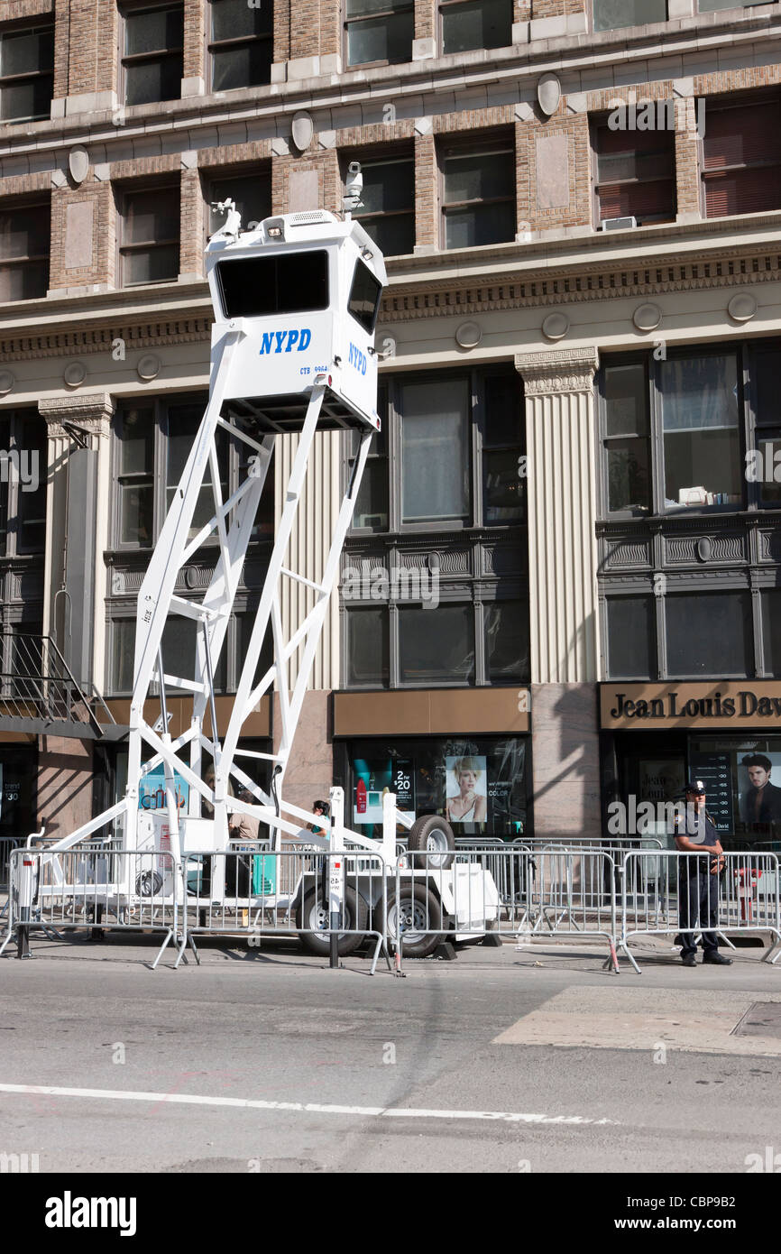 Police observation tower hires stock photography and images Alamy