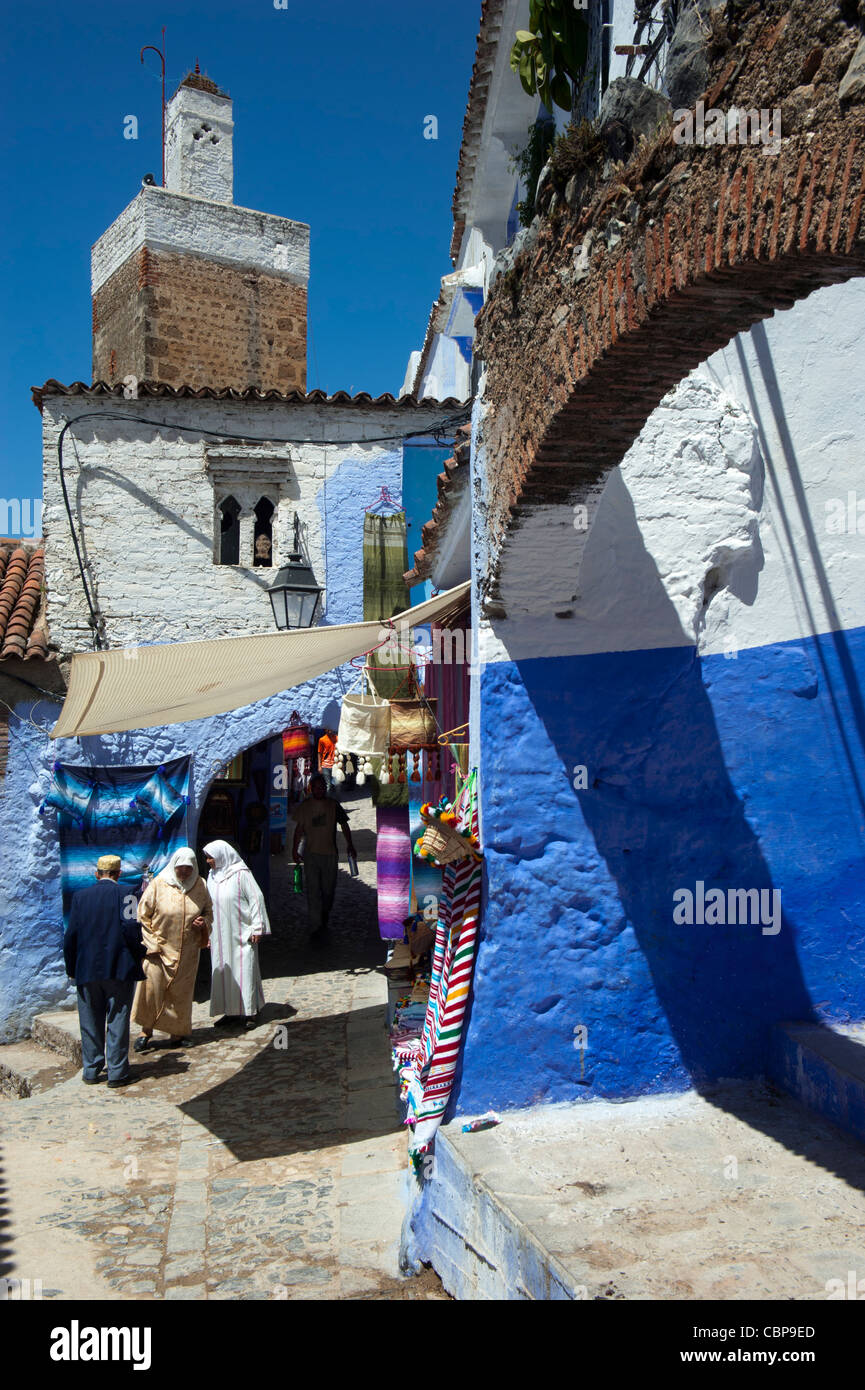Chefchaouen, Rif region. Morocco.North Africa. Stock Photo