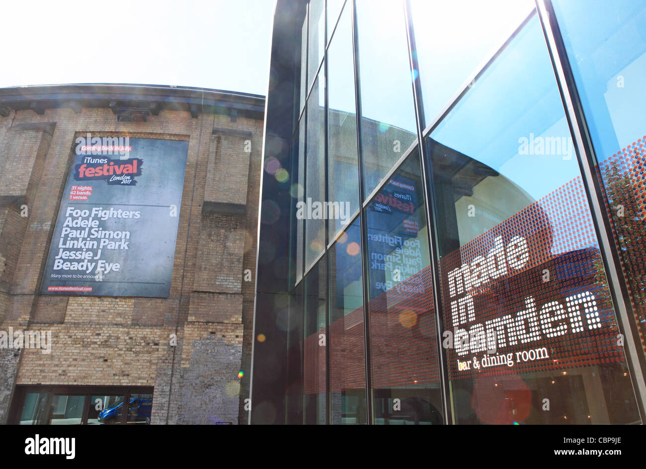 Camden Roundhouse, the trendy performing arts venue in Chalk Farm