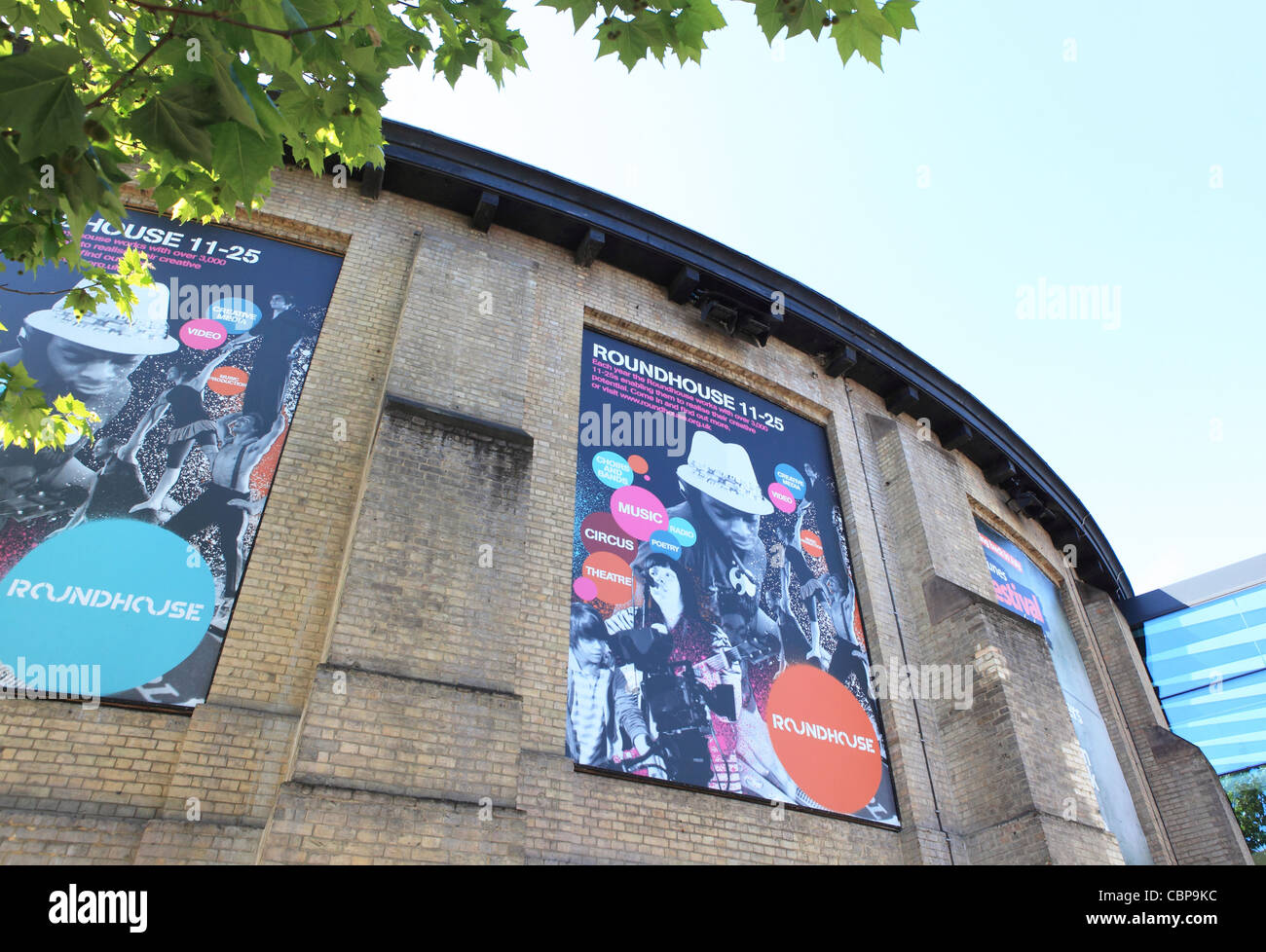 Camden Roundhouse, the trendy performing arts venue in Chalk Farm