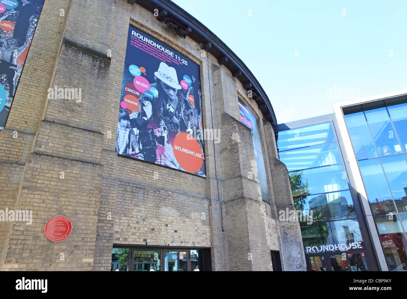 Camden Roundhouse, the trendy performing arts venue in Chalk Farm