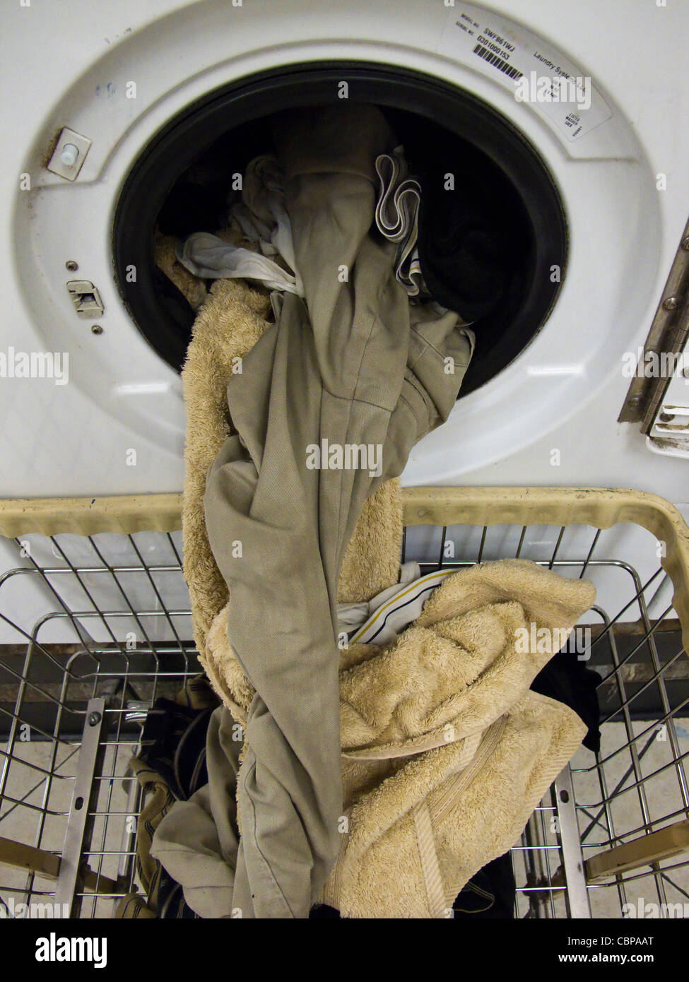 Washing machines, laundromat Stock Photo Alamy